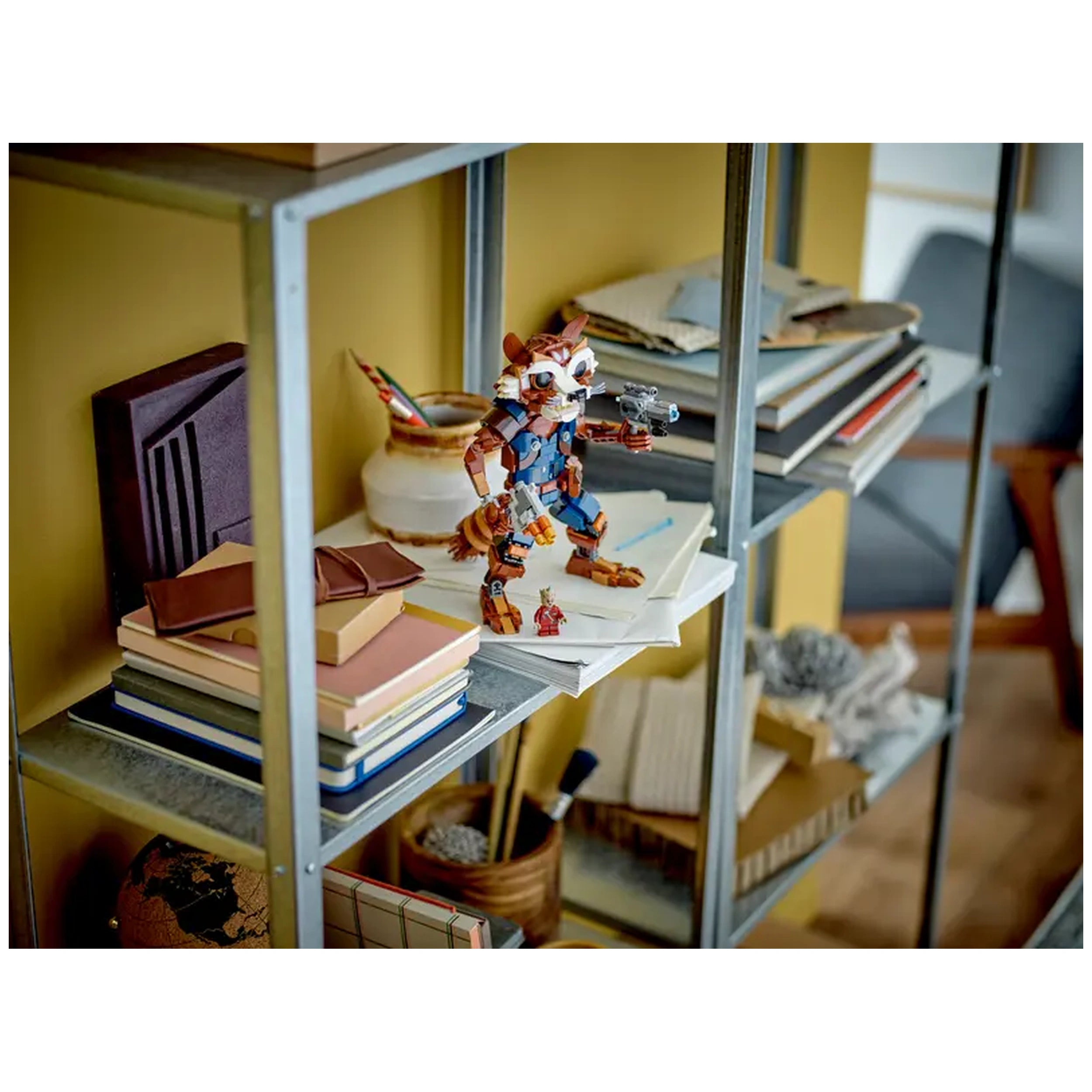 Lego - Marvel Super Heroes - Rocket et Baby Groot - Jouets de construction