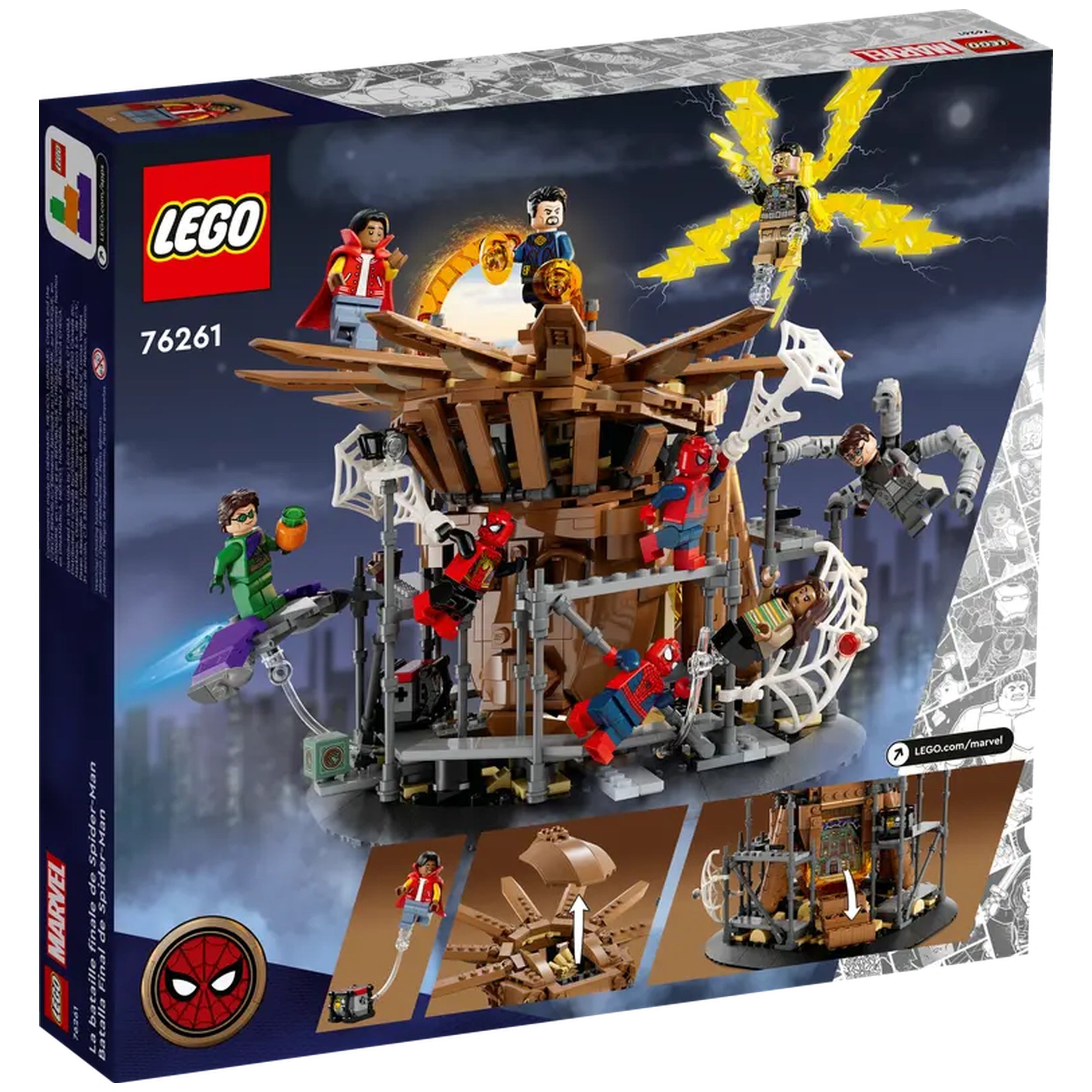 Lego - Marvel Super Heroes - La Bataille Finale de Spider-Man - Jouets de Construction