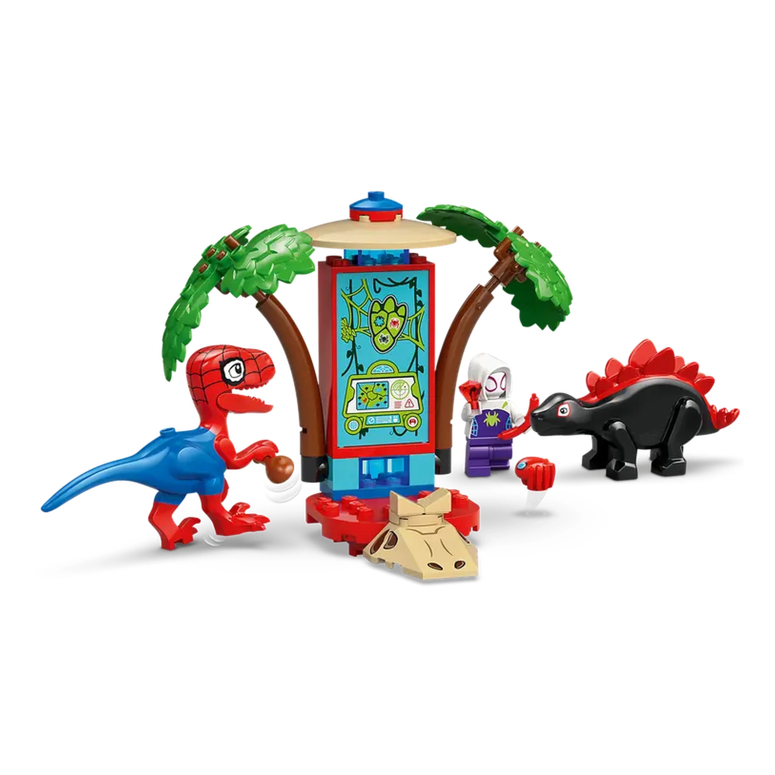 Lego - Marvel Super Heroes - La bataille de Spidey et Gobby dans le repaire de l'arbre - Ensemble de jouets de construction