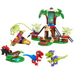 Lego - Marvel Super Heroes - La bataille de Spidey et Gobby dans le repaire de l'arbre - Ensemble de jouets de construction