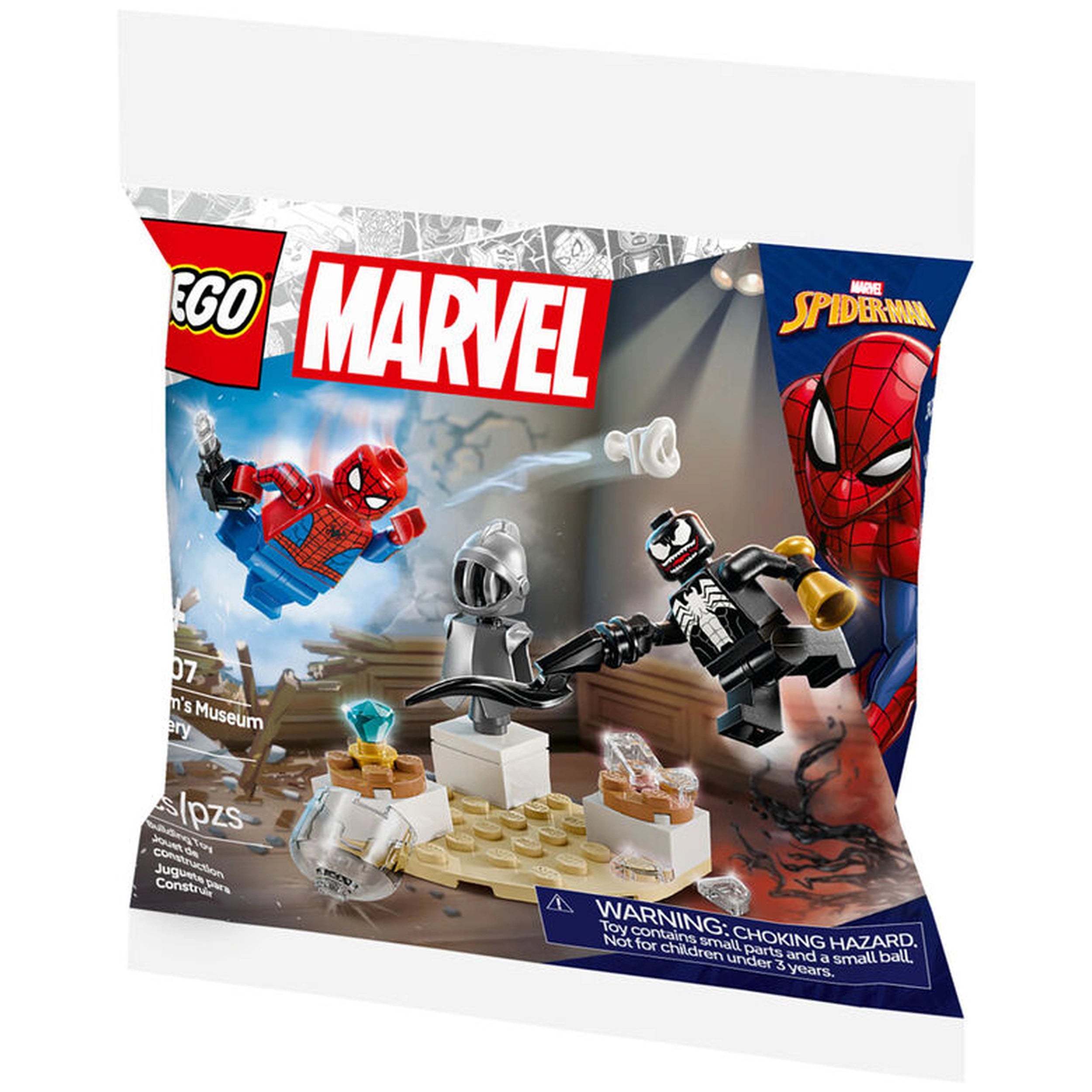 Lego - Marvel Super Heroes - Venom's Museum Robbery - Construction Set Toys