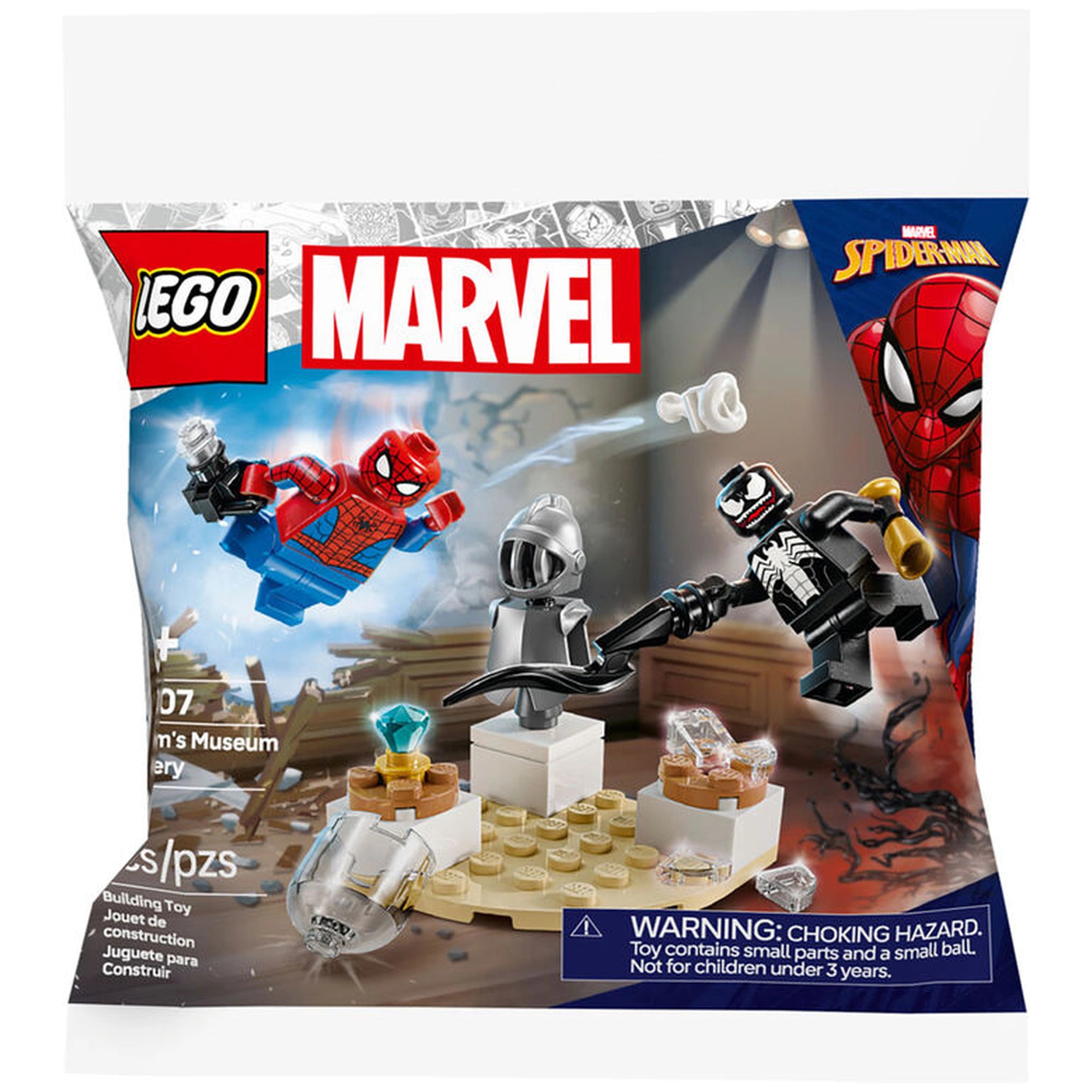 Lego - Marvel Super Heroes - Venom's Museum Robbery - Construction Set Toys