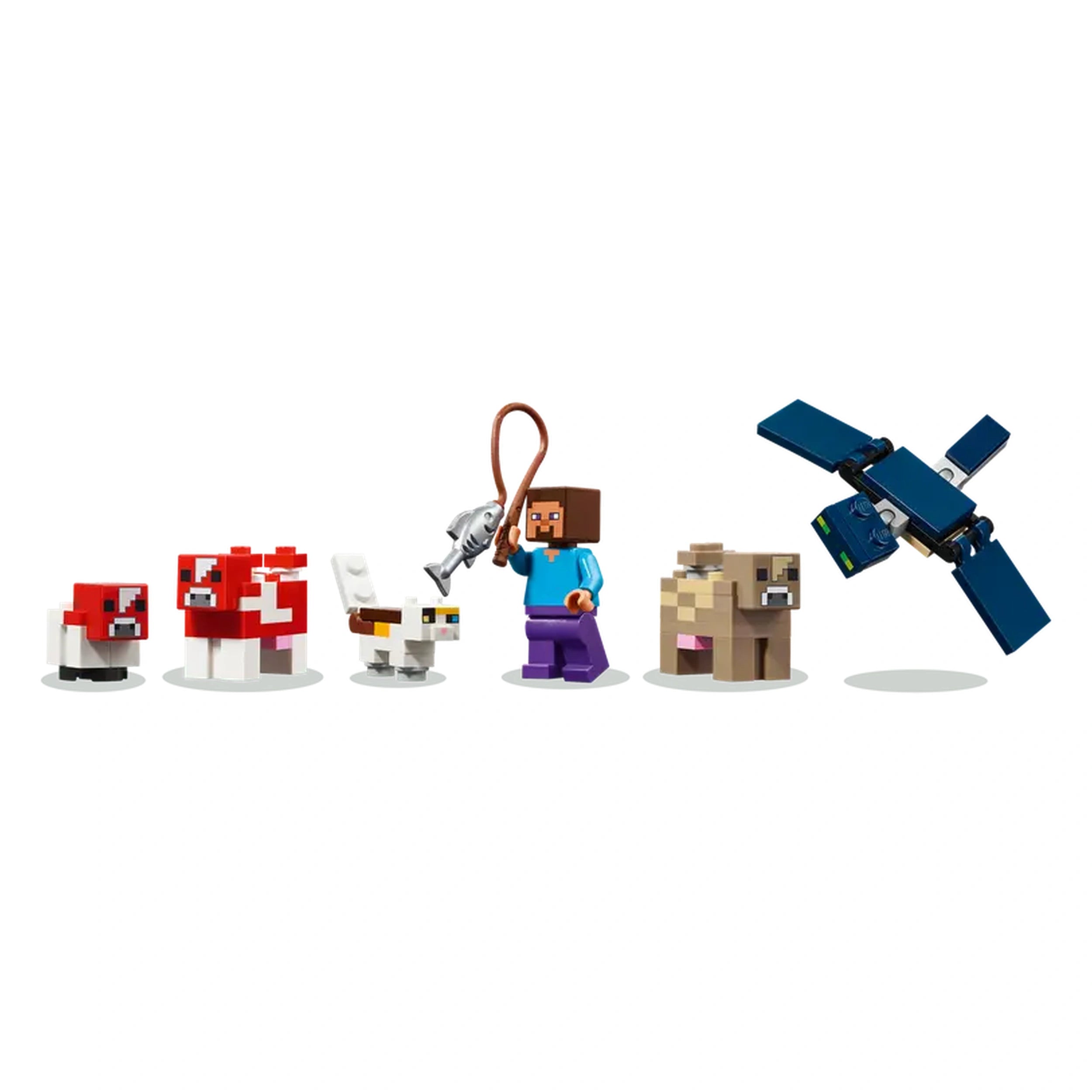 Lego - Minecraft - The Mooshroom House - Construction Set Toys