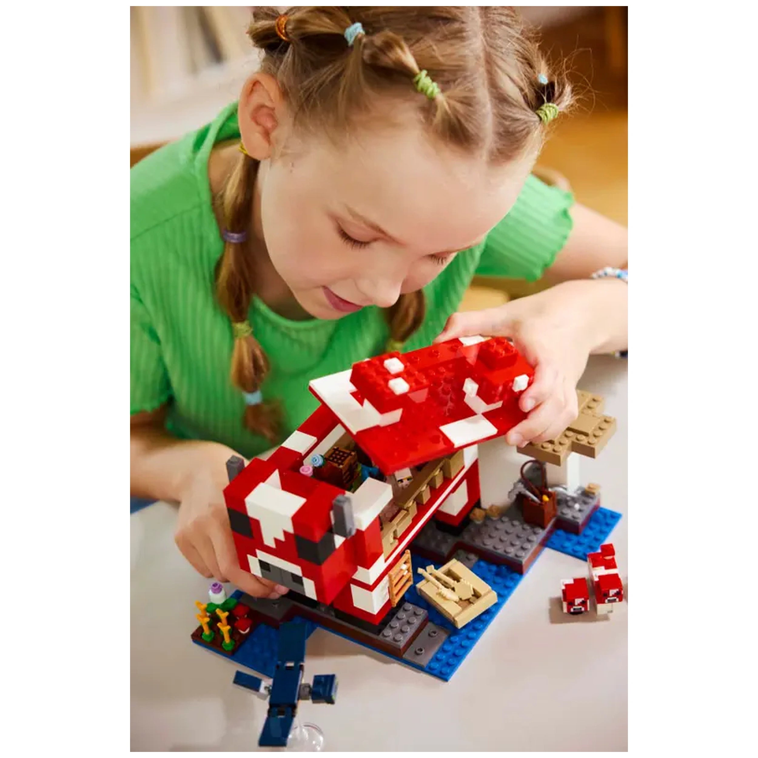 Lego - Minecraft - The Mooshroom House - Construction Set Toys