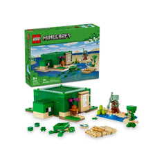 Lego - Minecraft - The Turtle Beach House - Construction Set Toys