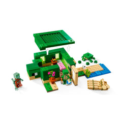 Lego - Minecraft - The Turtle Beach House - Construction Set Toys