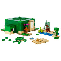Lego - Minecraft - The Turtle Beach House - Construction Set Toys