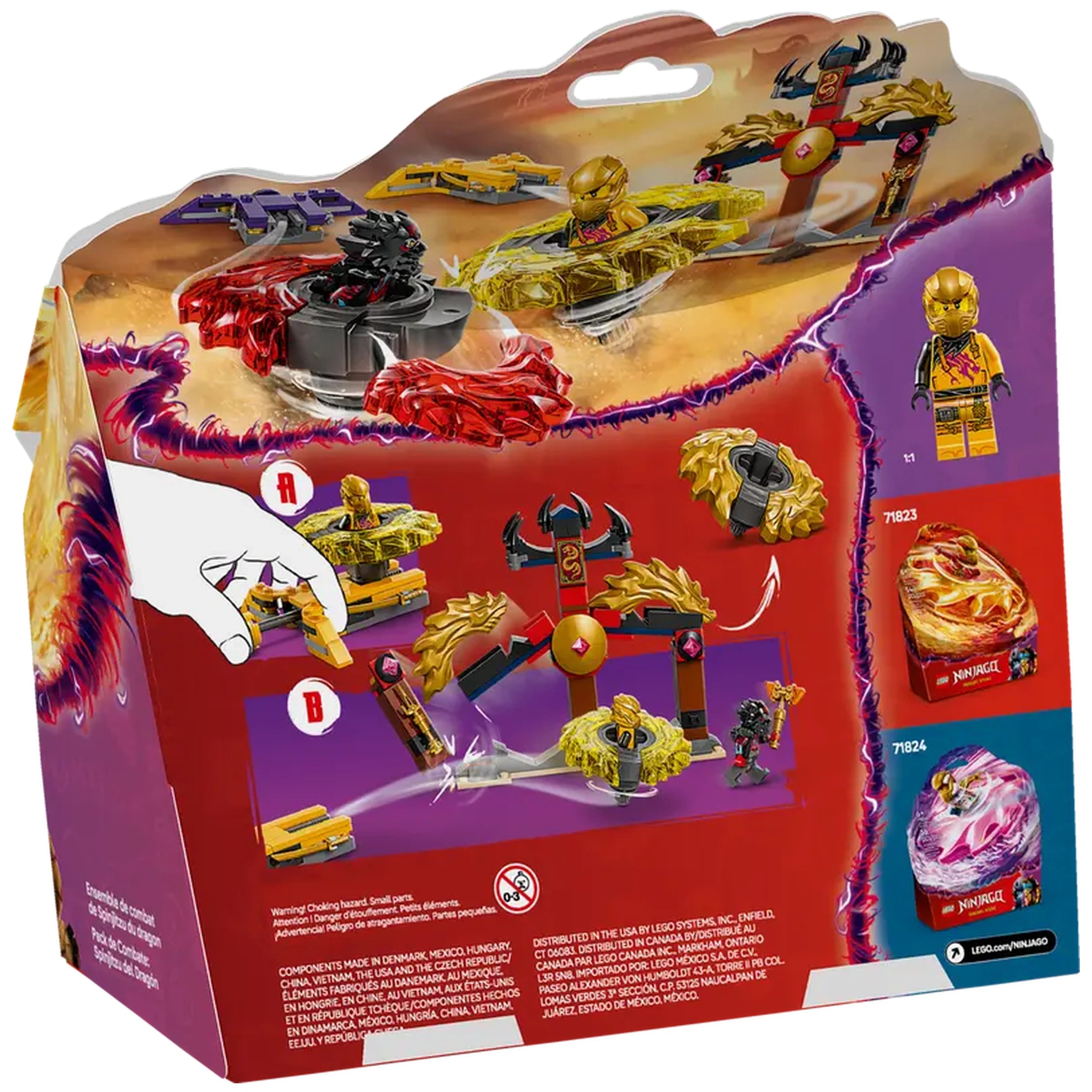 Lego - Ninjago - Dragon Spinjitzu Battle Pack - Construction Set Toys