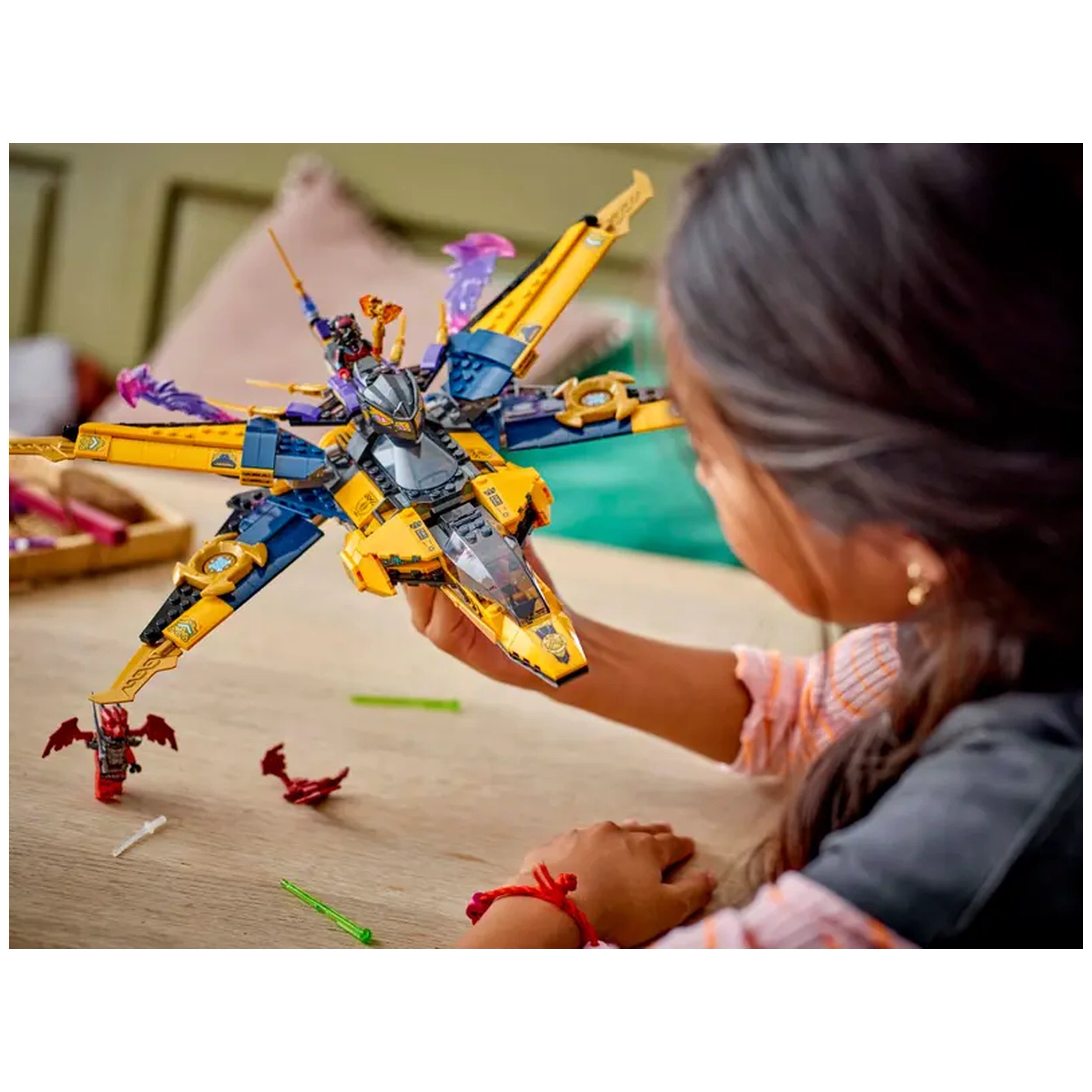 Lego - Ninjago - Ras and Arin's Super Storm Jet - Construction Set Toys