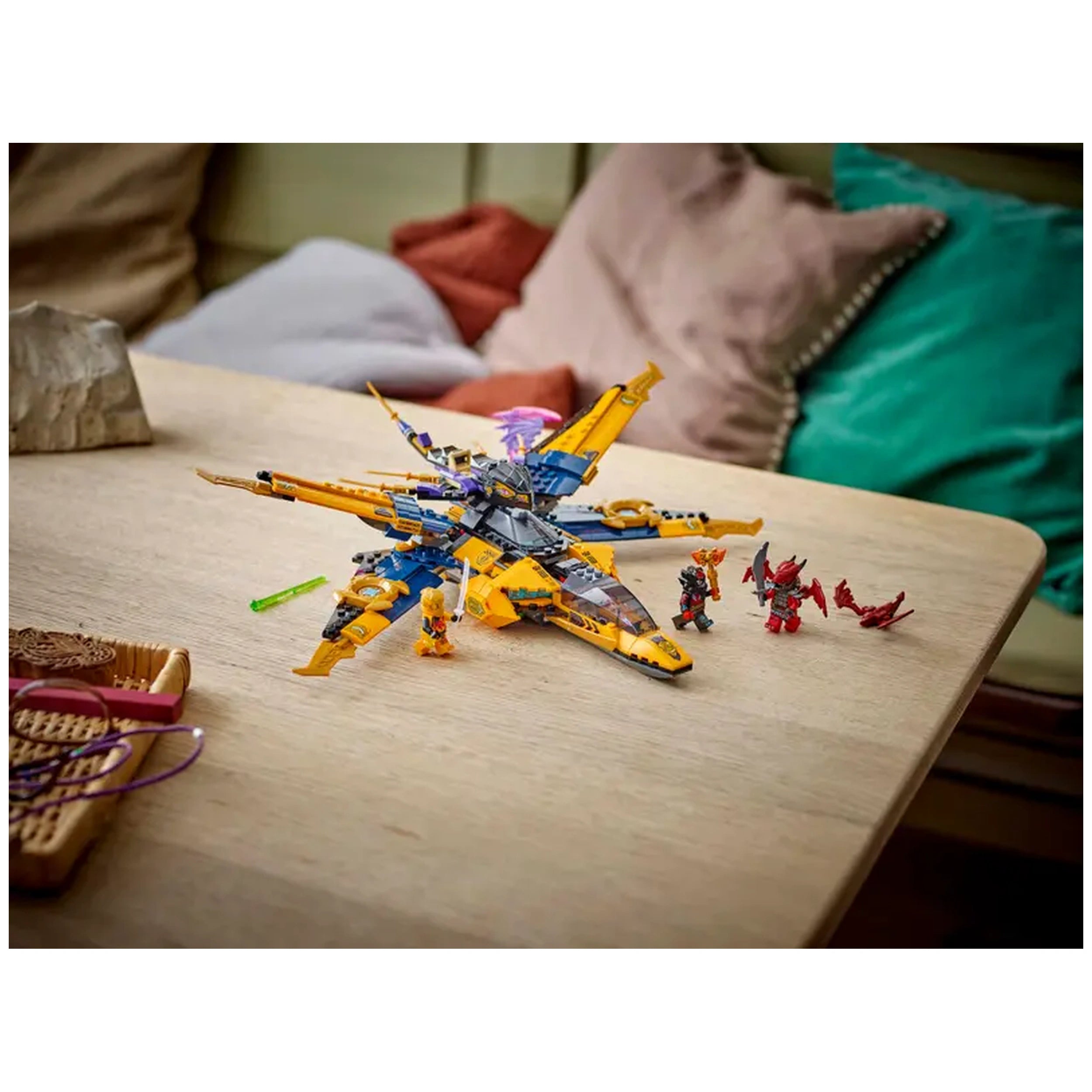 Lego - Ninjago - Ras and Arin's Super Storm Jet - Construction Set Toys