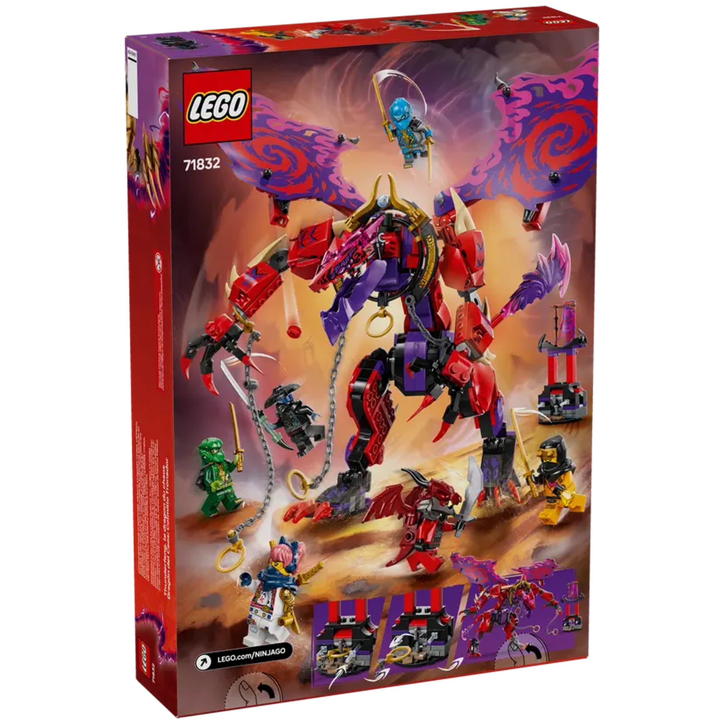 Lego - Ninjago - Thunderfang Dragon of Chaos - Construction Set Toys