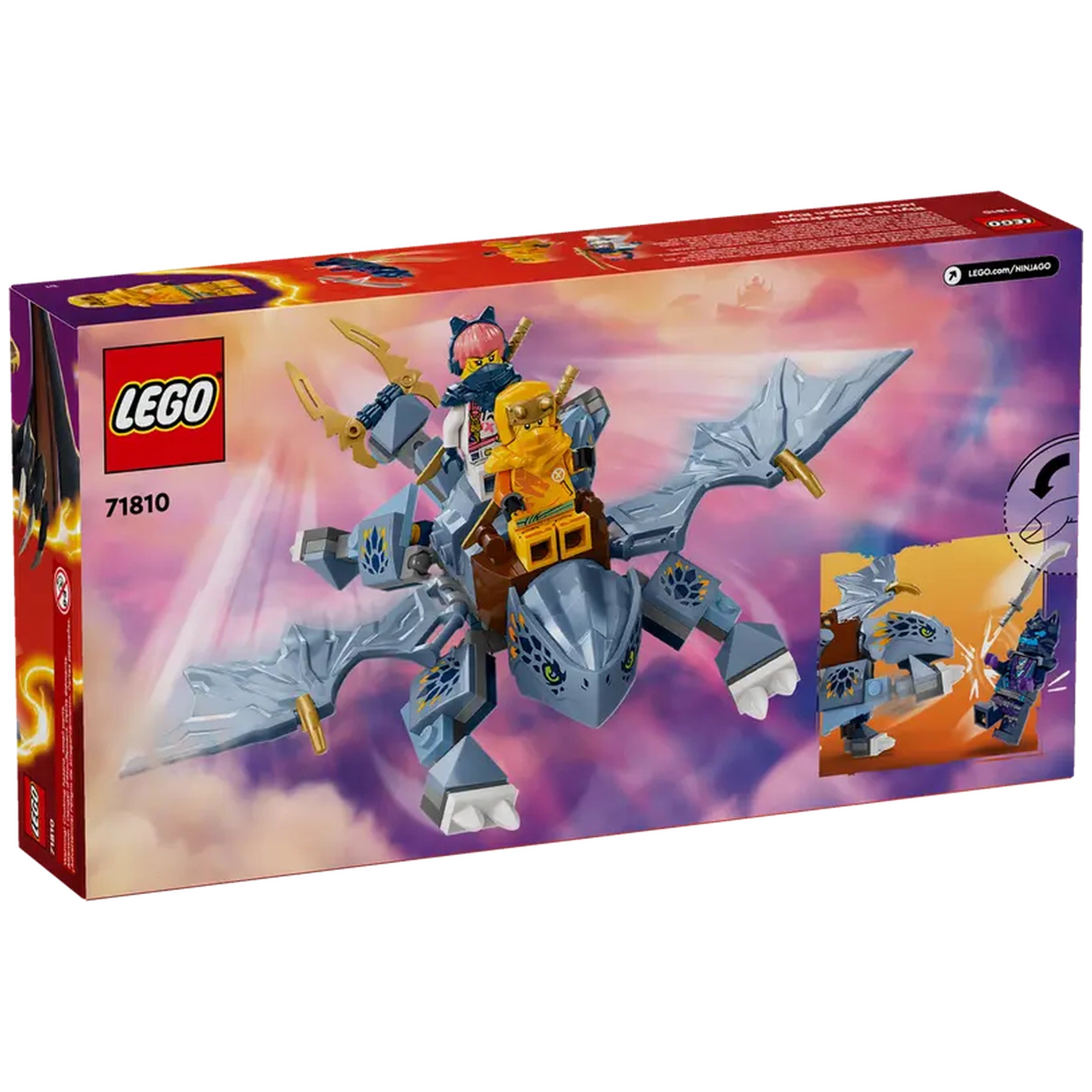 Lego - Ninjago - Jeune Dragon Riyu - Ensemble de Construction Jouets