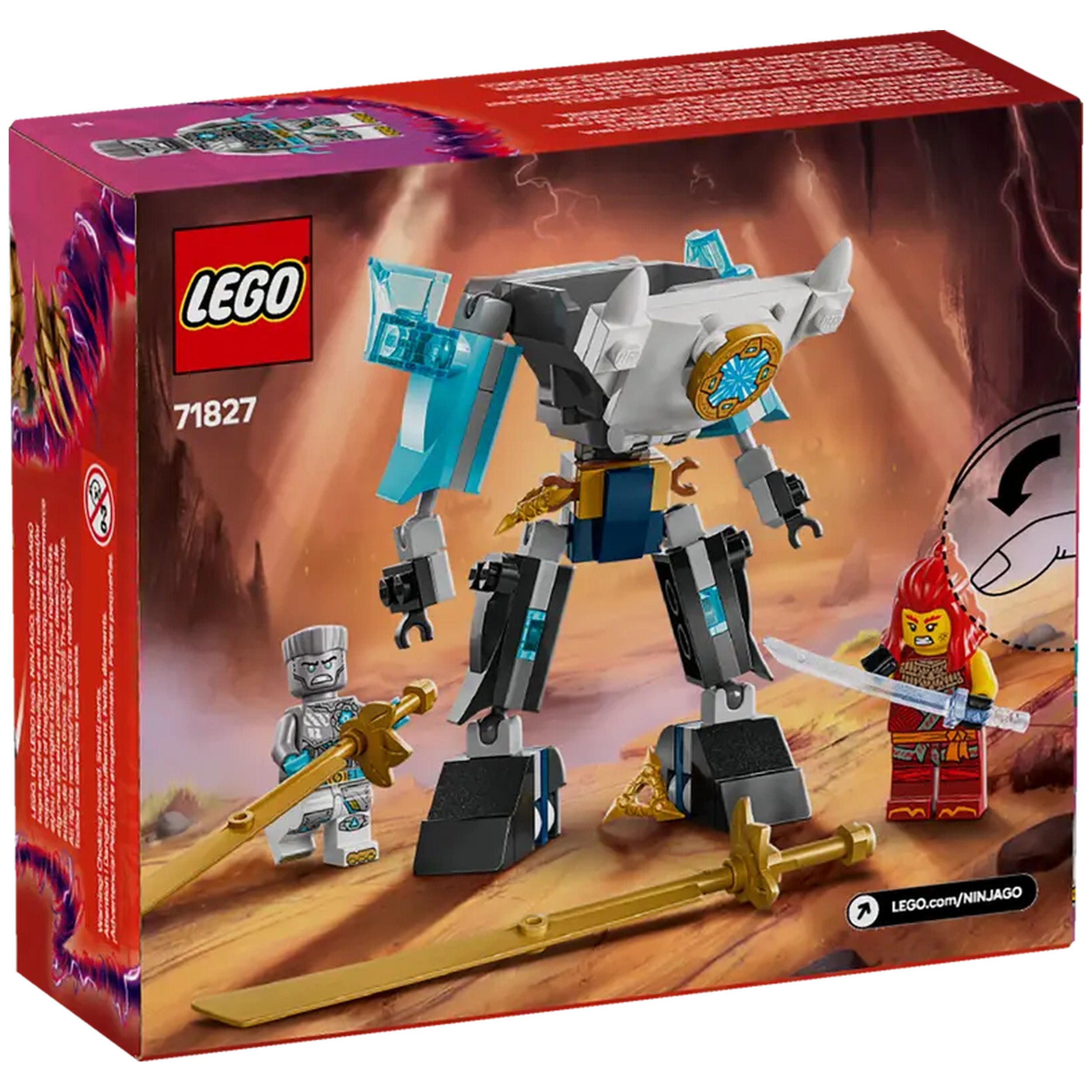 Lego - Ninjago - Zane's Battle Suit Mech - Construction Set Toys