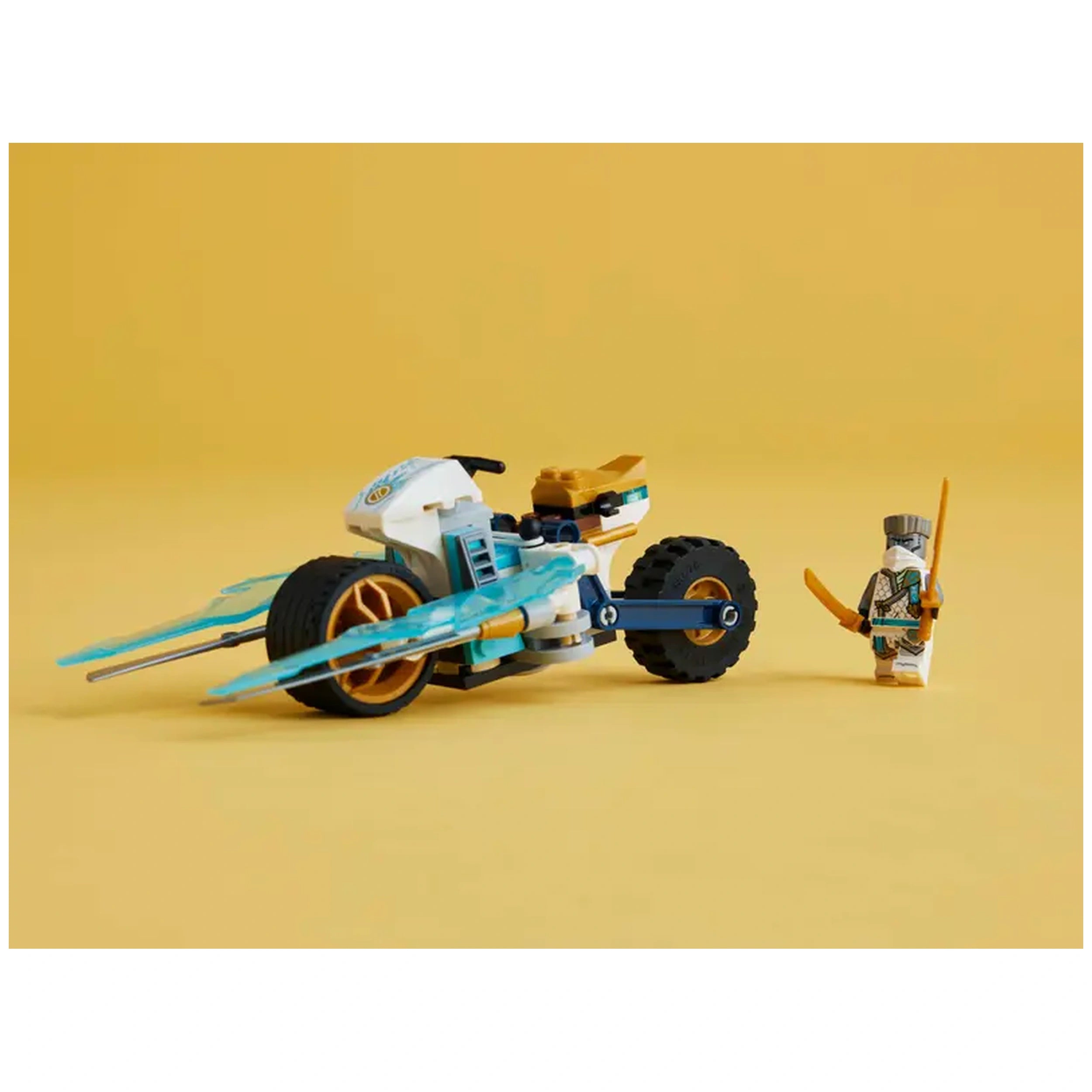 Lego - Ninjago - La moto de glace de Zane - Jouets de construction