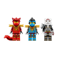 LEGO - Ninjago Zilvar et Grimtak la Bête Dragon - Jouets de Construction - +7 - 72071863