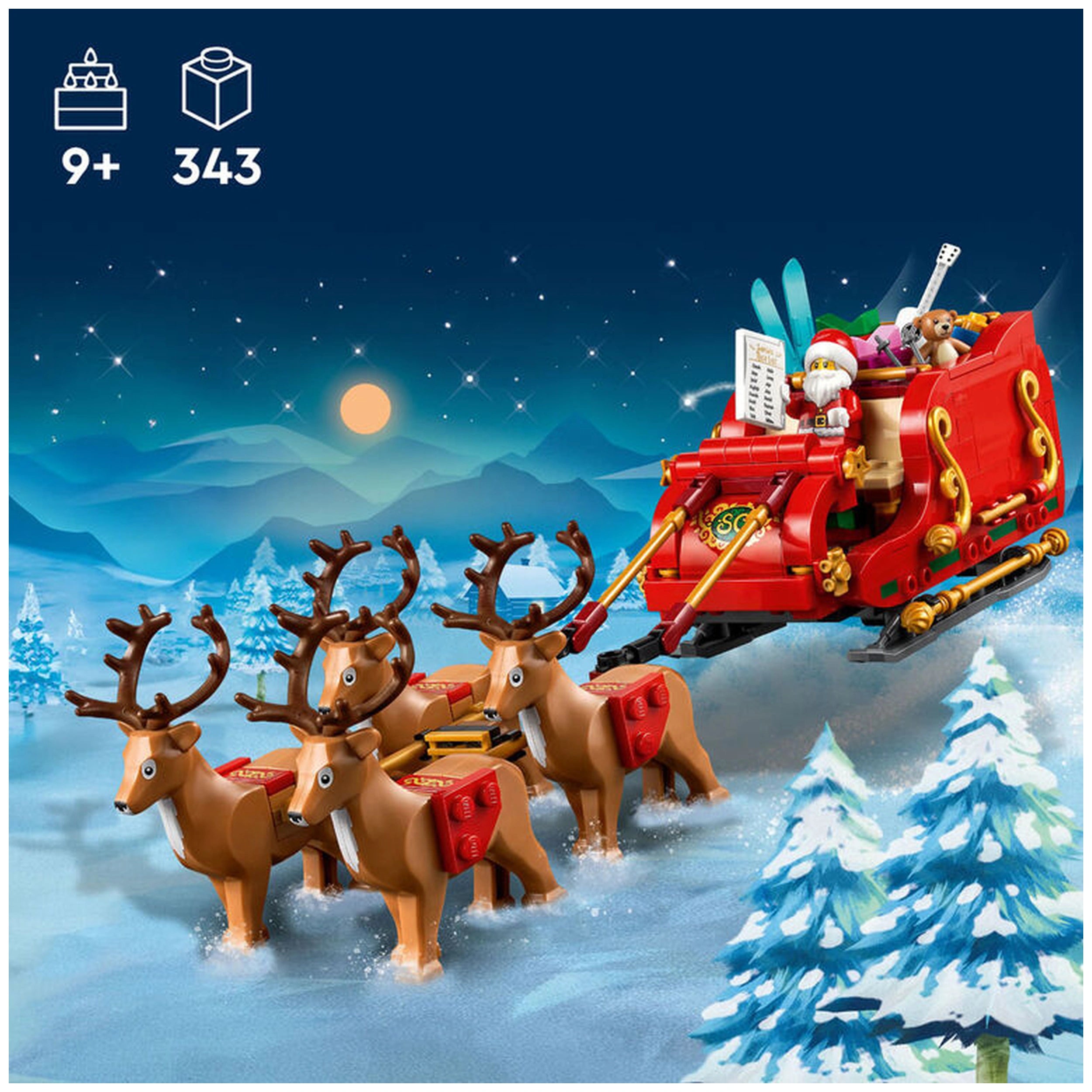 Lego - Seasonal Collection - Santa's Sleigh - Construction Set Toys