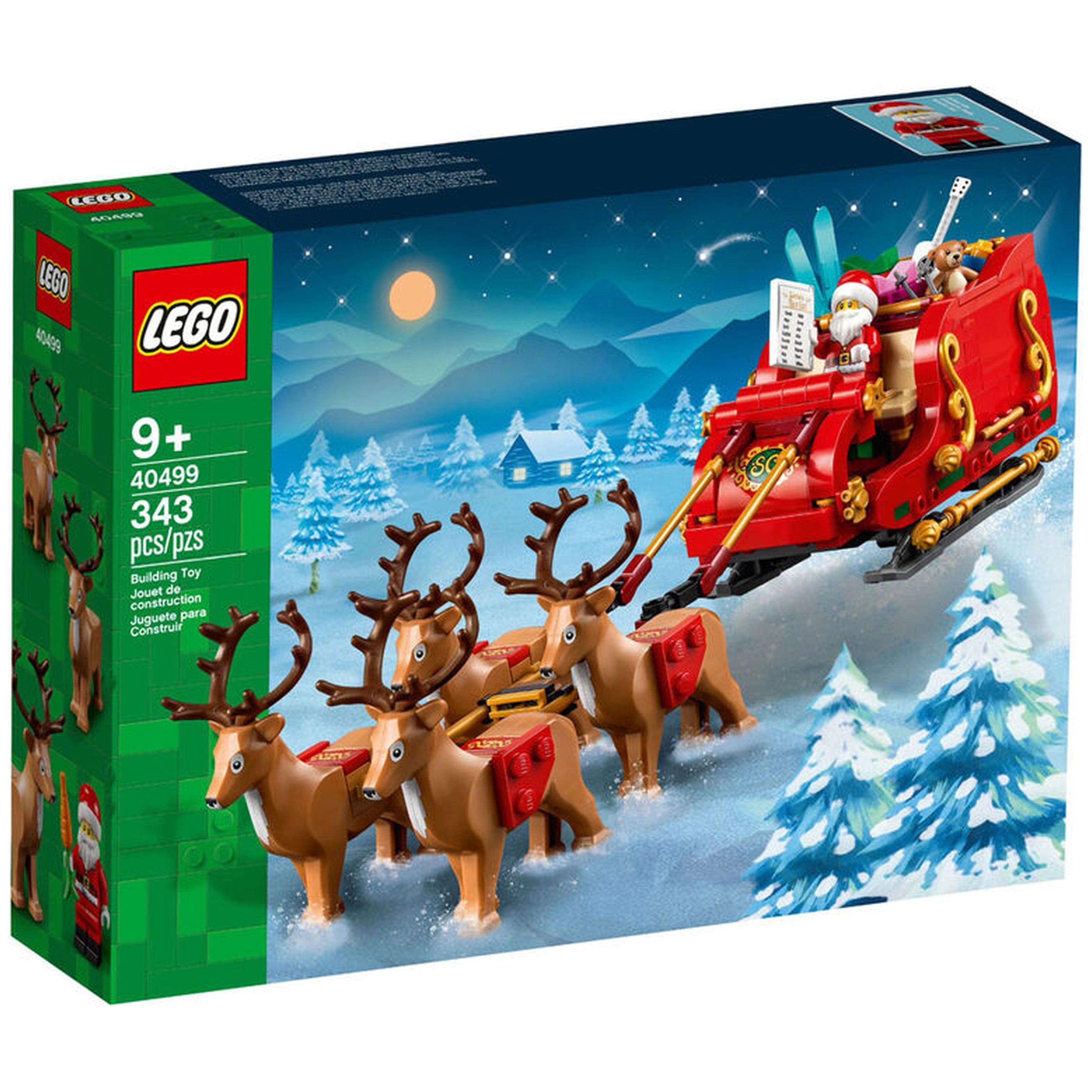 Lego - Seasonal Collection - Santa's Sleigh - Construction Set Toys