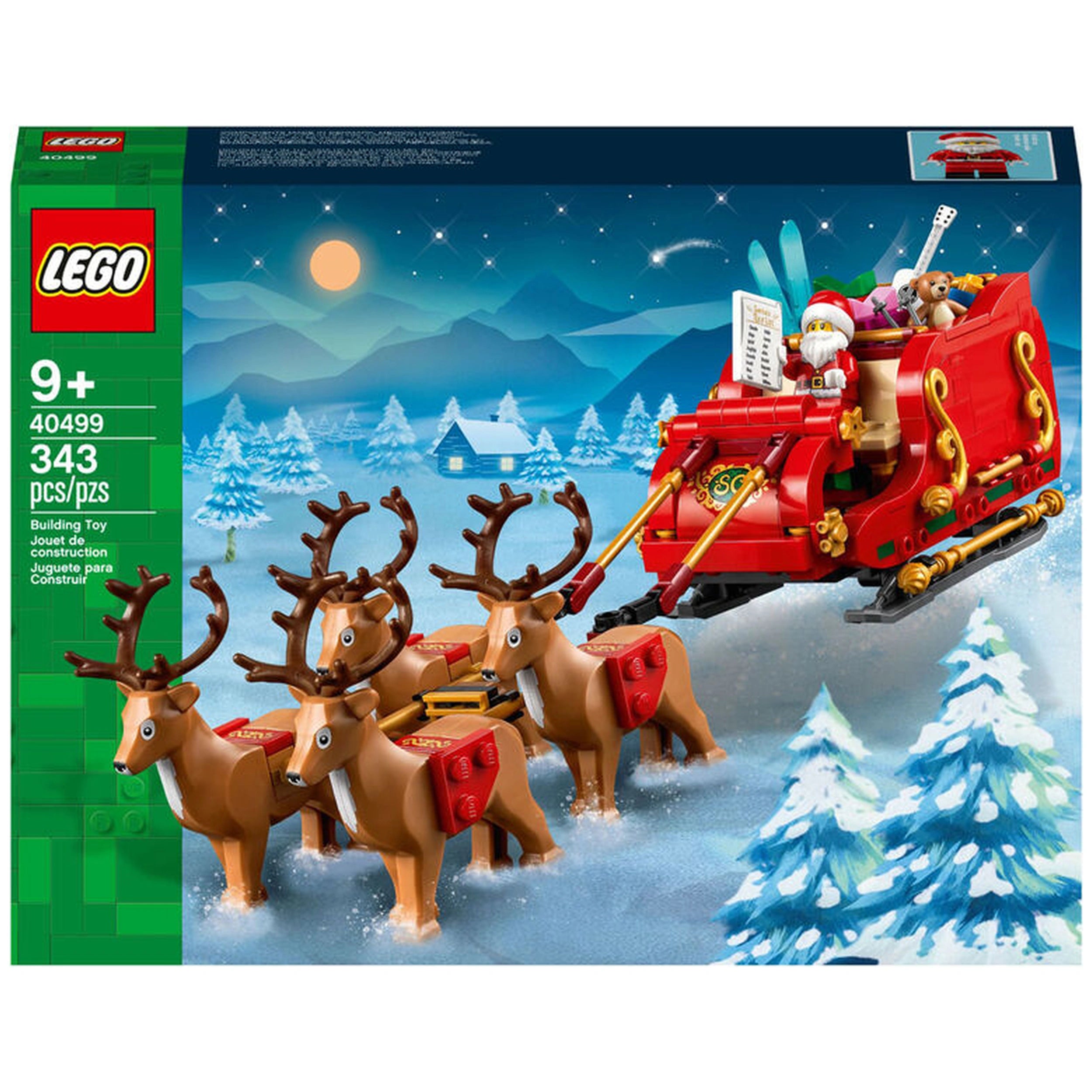 Lego - Seasonal Collection - Santa's Sleigh - Construction Set Toys