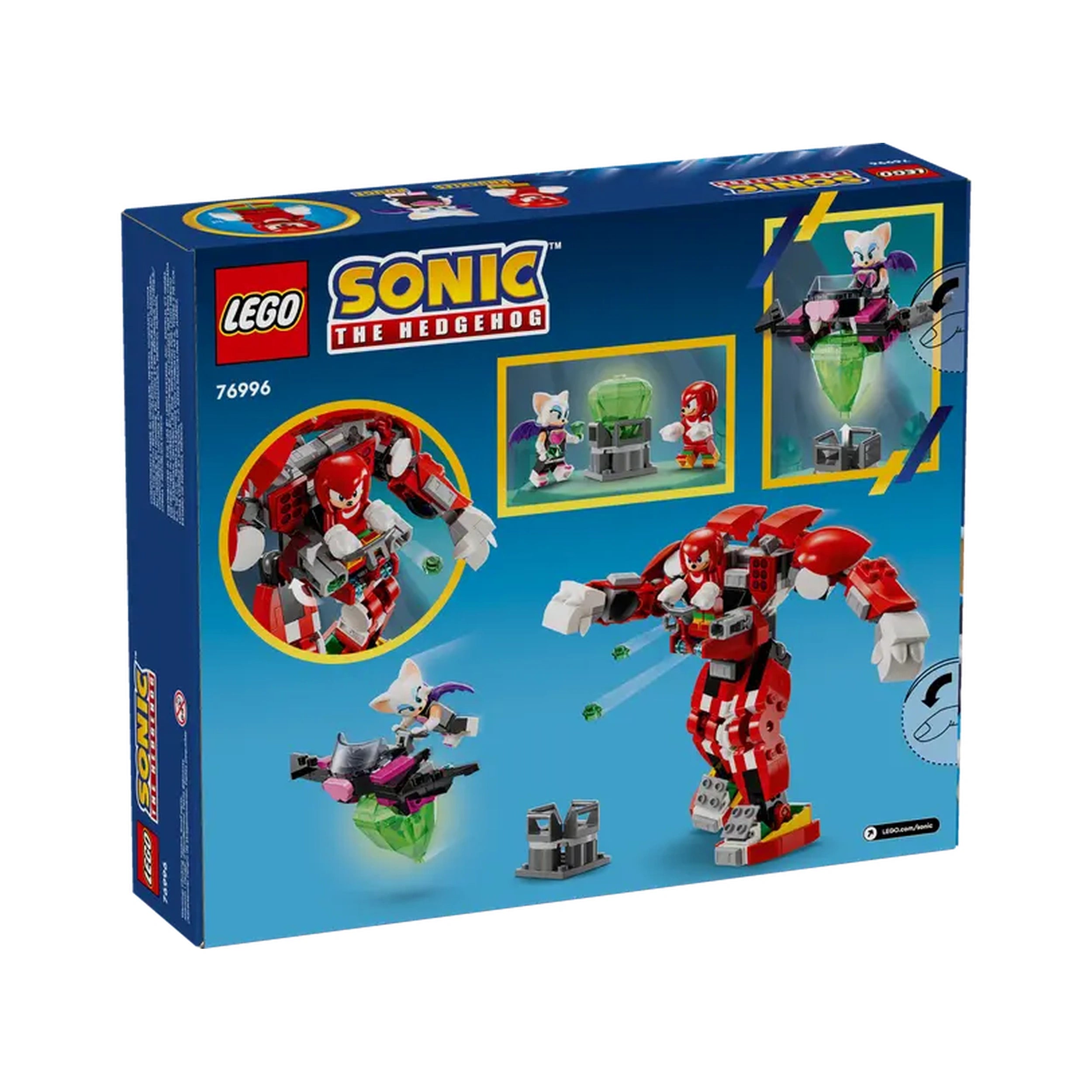 Lego - Sonic the Hedgehog - Mecha Gardien de Knuckles - Ensemble de Construction Jouets