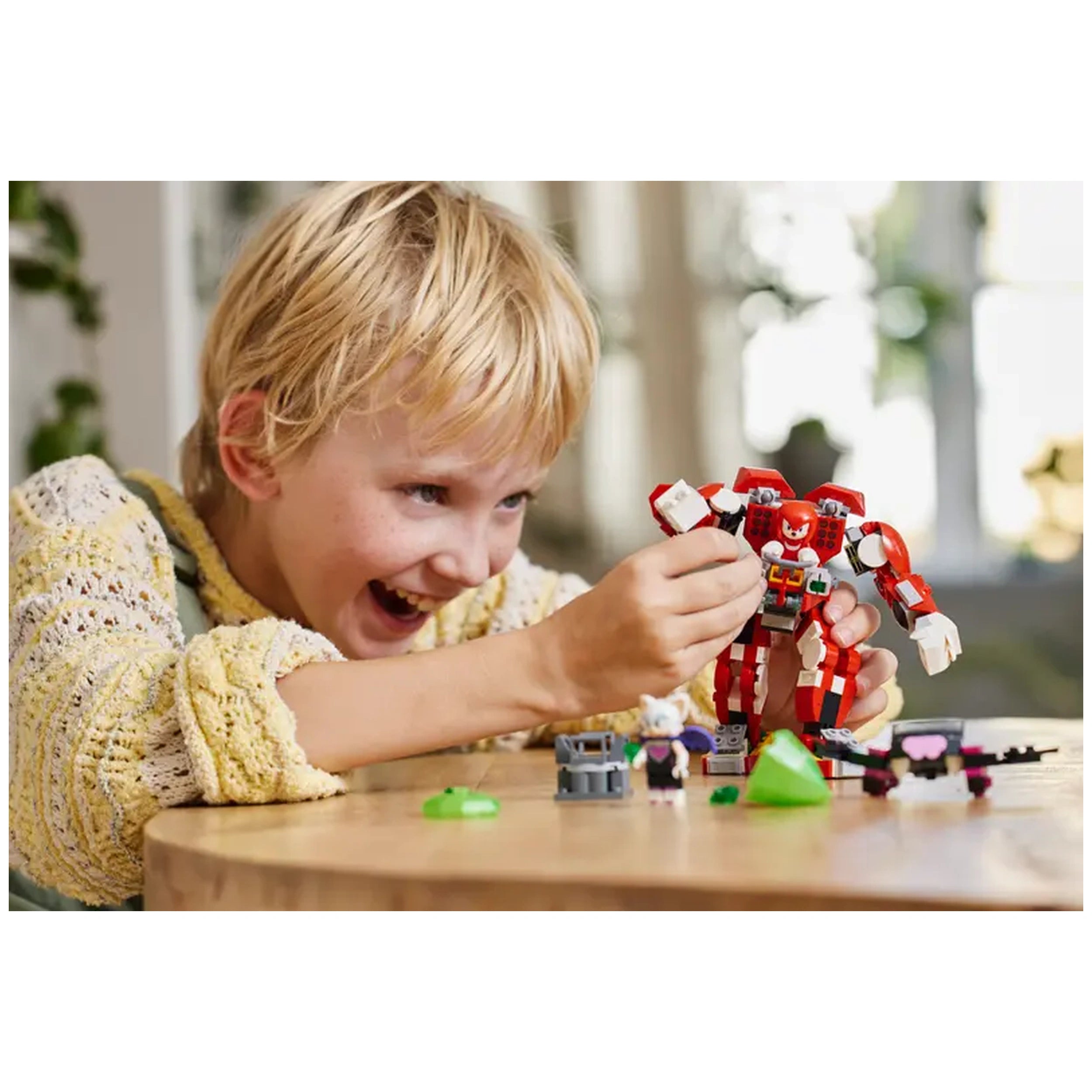 Lego - Sonic the Hedgehog - Mecha Gardien de Knuckles - Ensemble de Construction Jouets