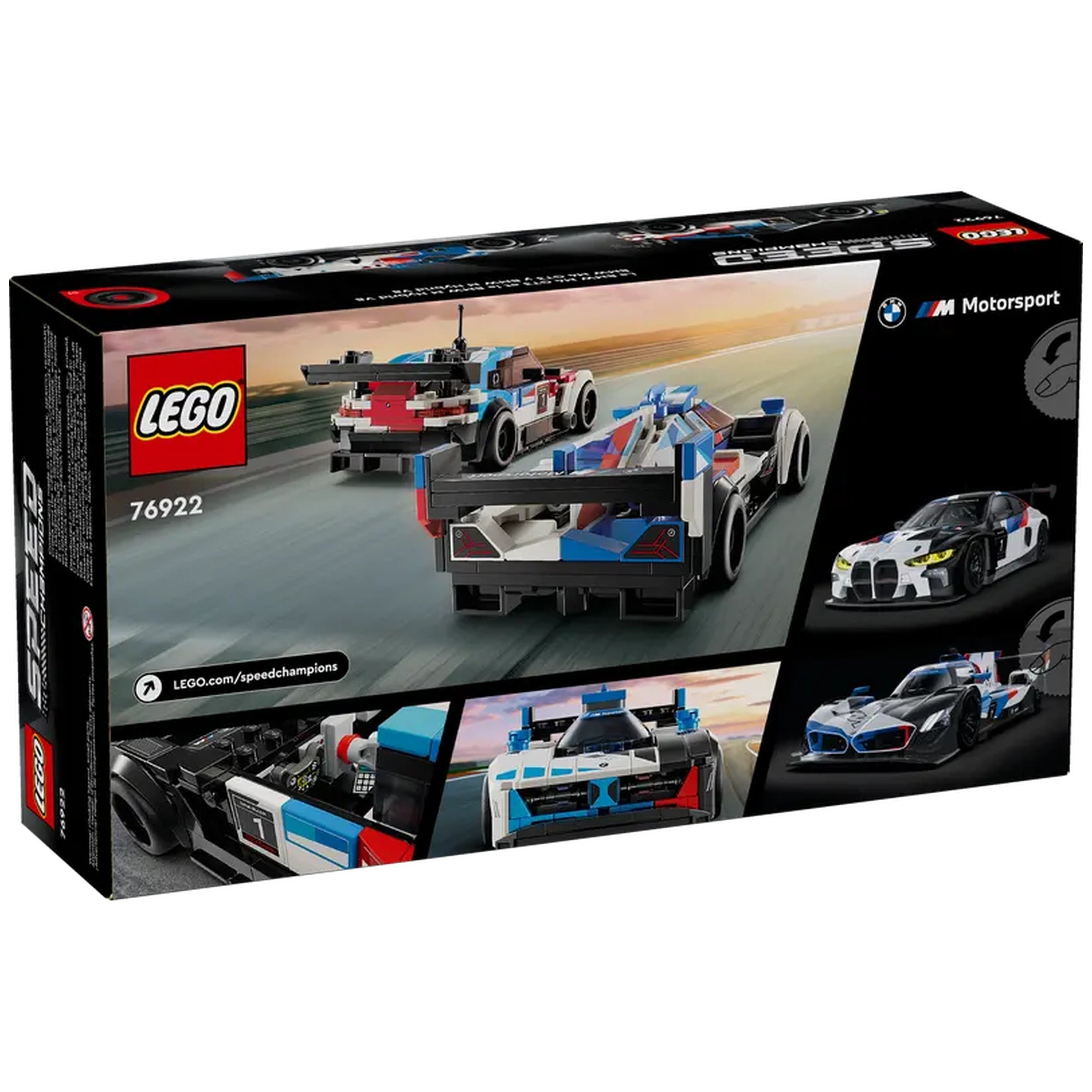 Lego - Speed Champions - BMW M4 GT3 & BMW M Hybrid V8 - Construction Set Toys