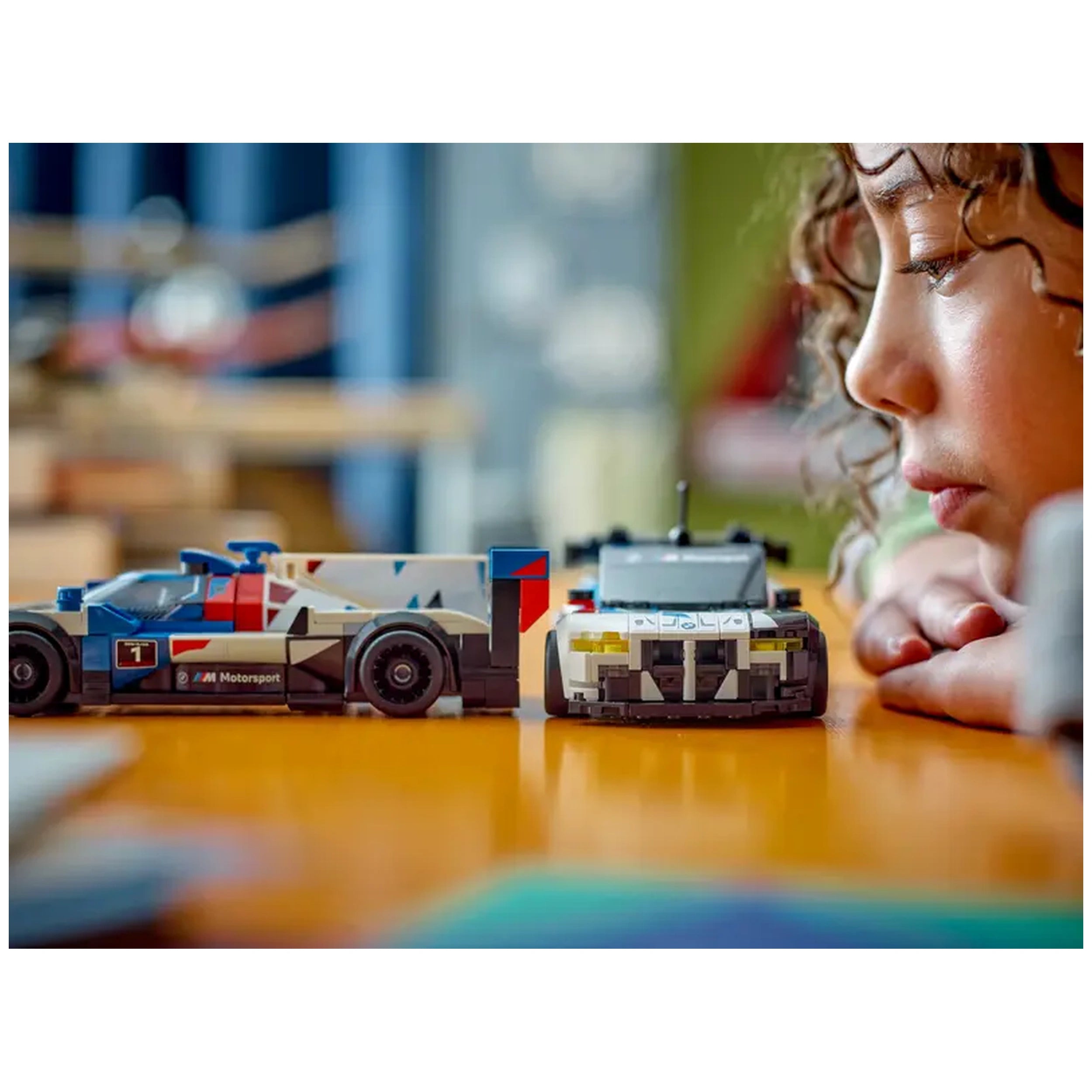 Lego - Speed Champions - BMW M4 GT3 & BMW M Hybrid V8 - Construction Set Toys