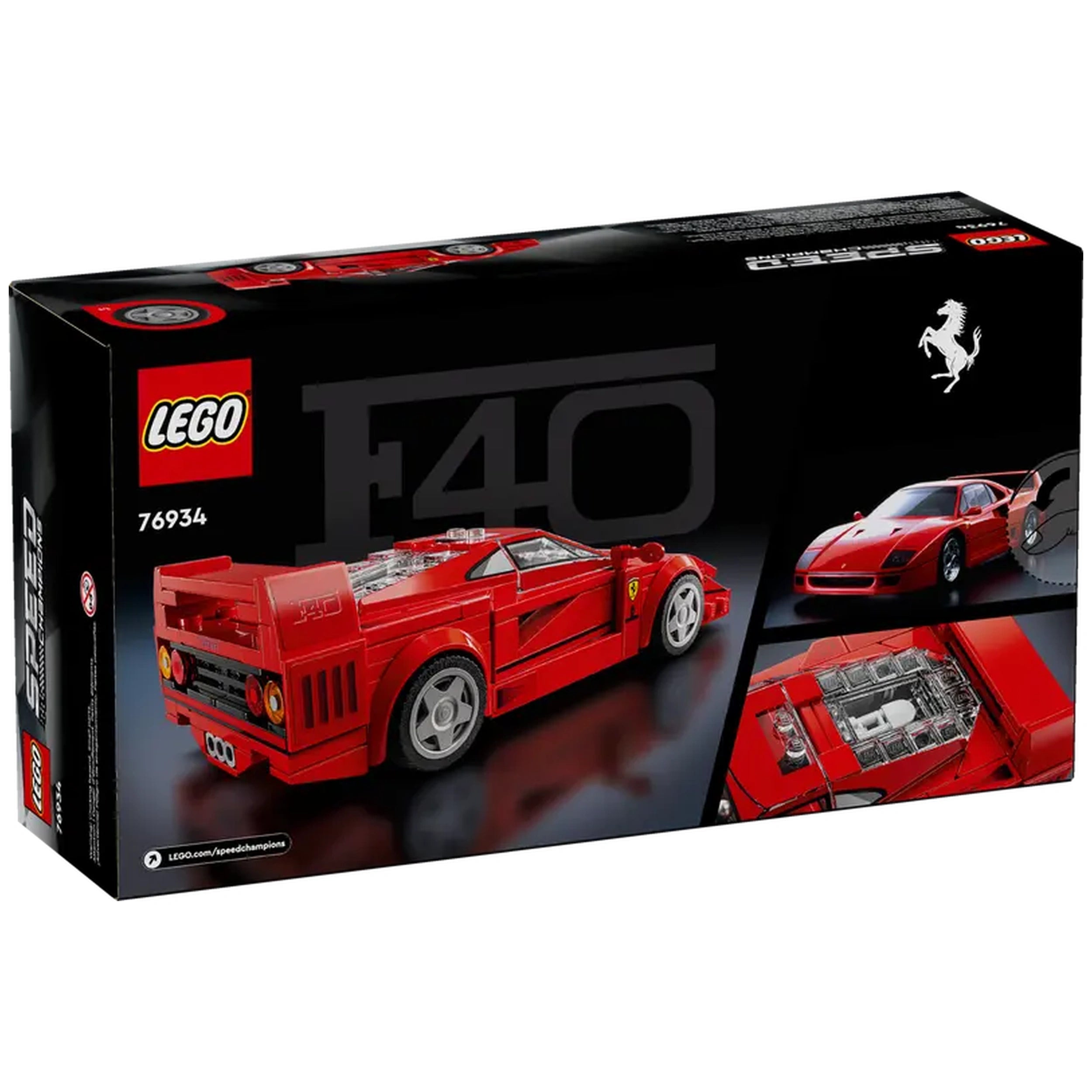 Lego - Speed Champions - Ferrari F40 - Construction Set Toys
