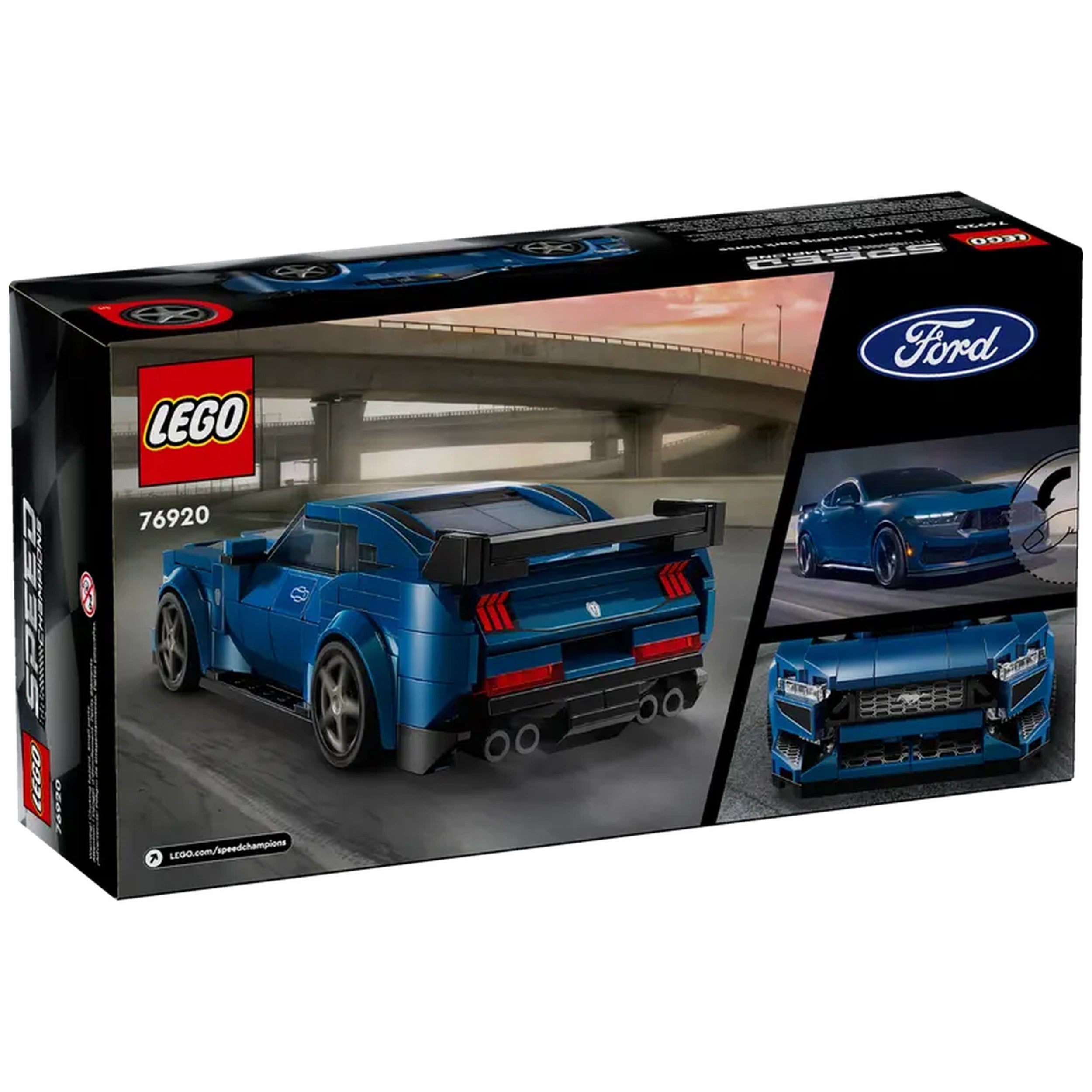 Lego - Speed Champions - Ford Mustang Dark Horse - Construction Set Toys