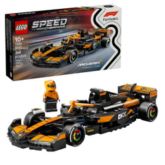 Lego - Speed Champions - McLaren MCL38 F1 Team Voiture de Course - Ensemble de Construction Jouets