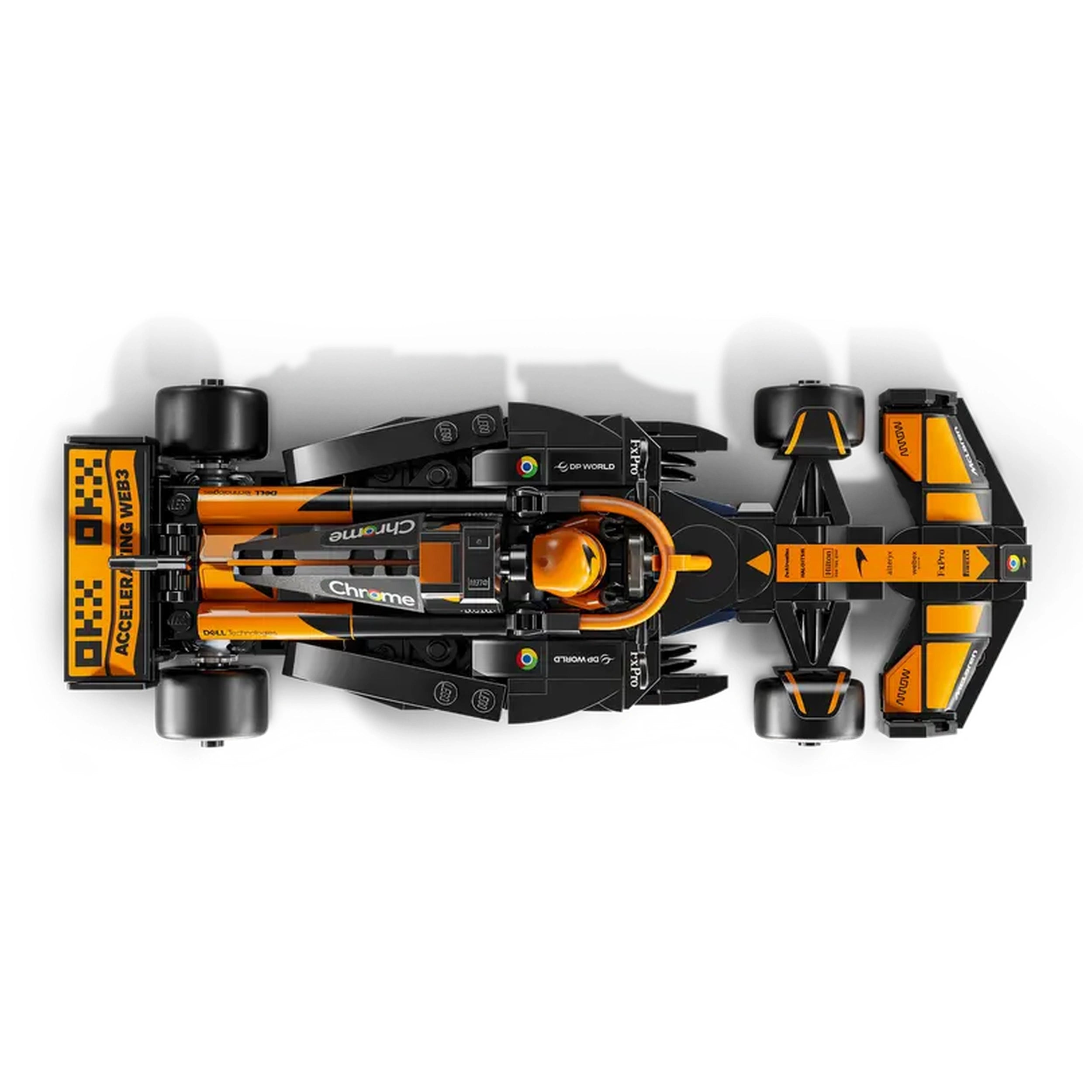 Lego - Speed Champions - McLaren MCL38 F1 Team Voiture de Course - Ensemble de Construction Jouets