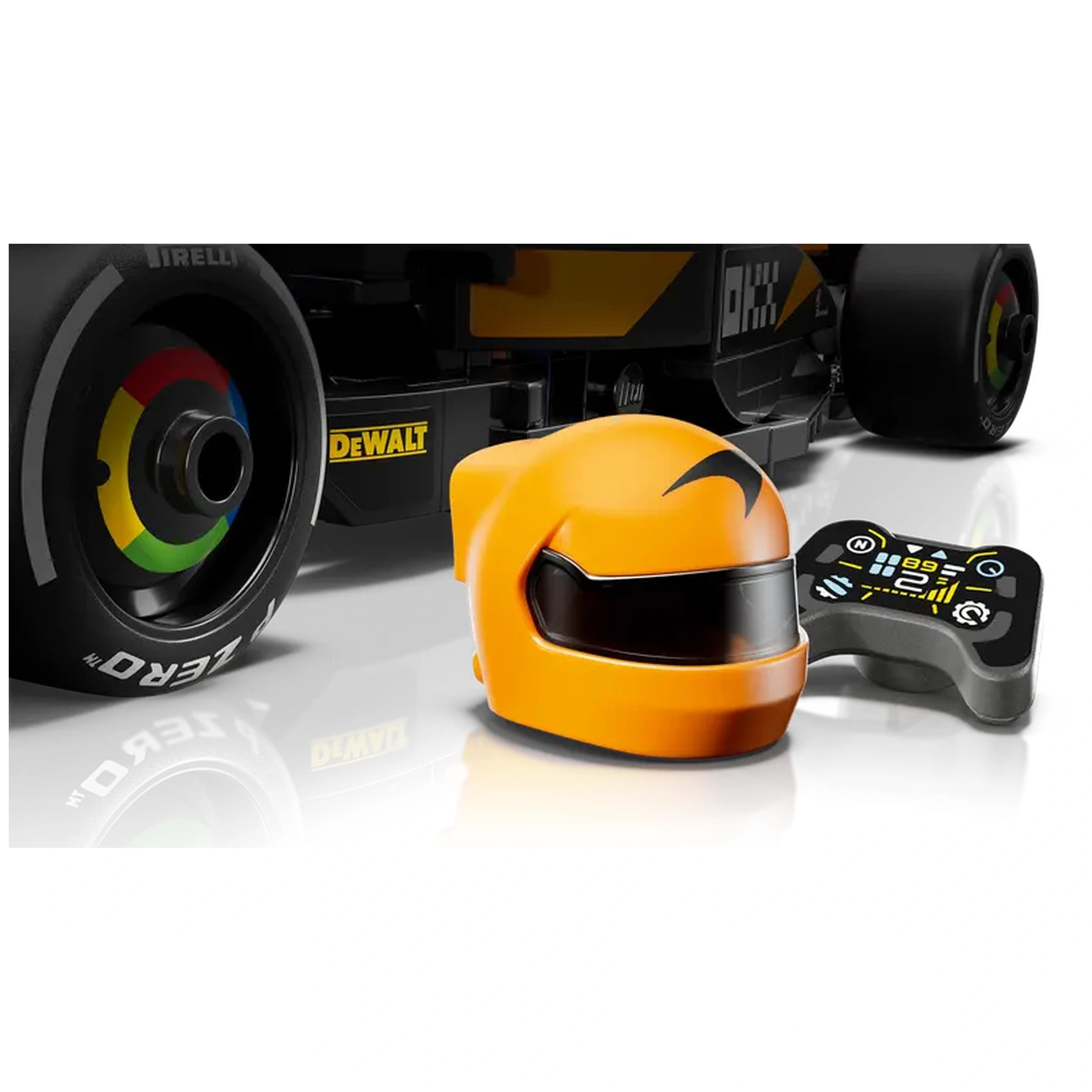 Lego - Speed Champions - McLaren MCL38 F1 Team Voiture de Course - Ensemble de Construction Jouets