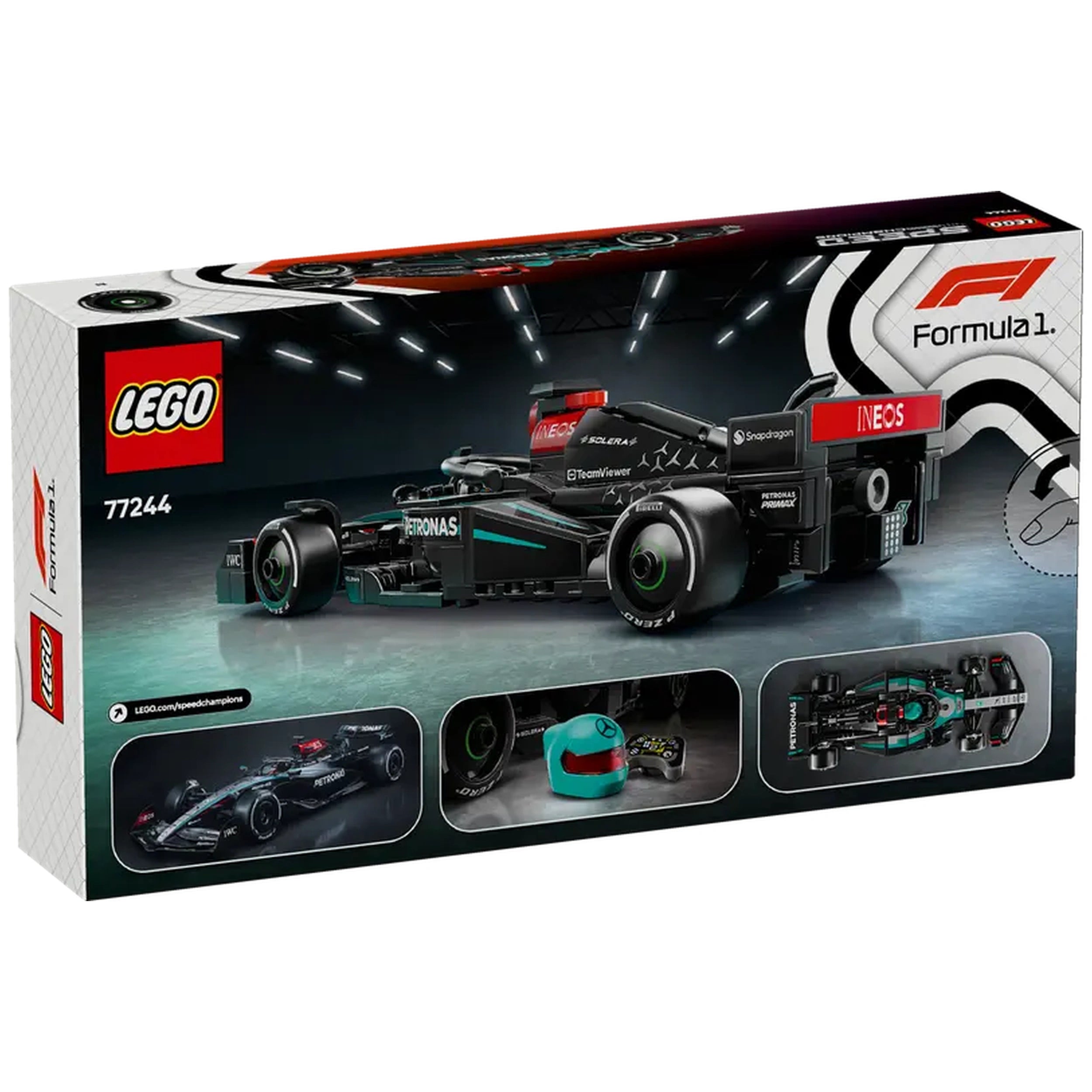 Lego - Speed Champions - Mercedes-AMG PETRONAS W15 F1 Race Car - Construction Set Toys