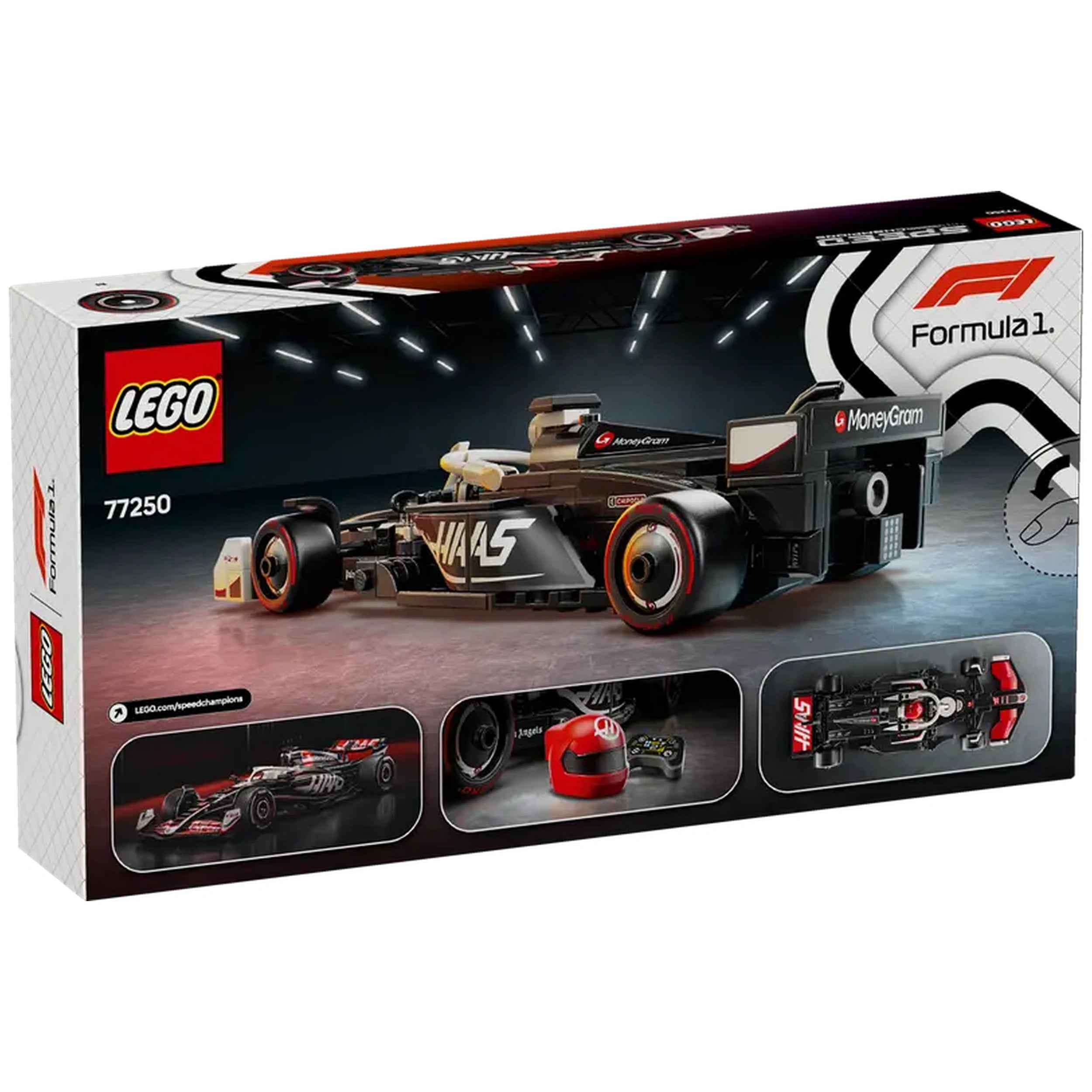 Lego - Speed Champions - MoneyGram Haas F1 Team VF-24 Race Car - Construction Set Toys
