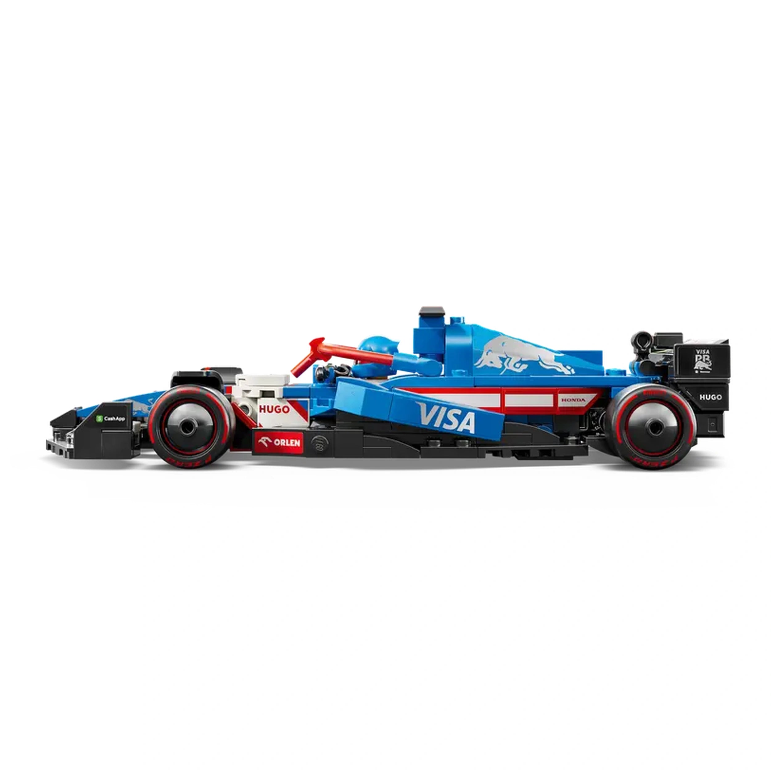 Lego - Speed Champions - Visa Cash App VCARB 01 Voiture de Course F1 - Ensemble de Jouets de Construction