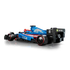 Lego - Speed Champions - Visa Cash App VCARB 01 Voiture de Course F1 - Ensemble de Jouets de Construction