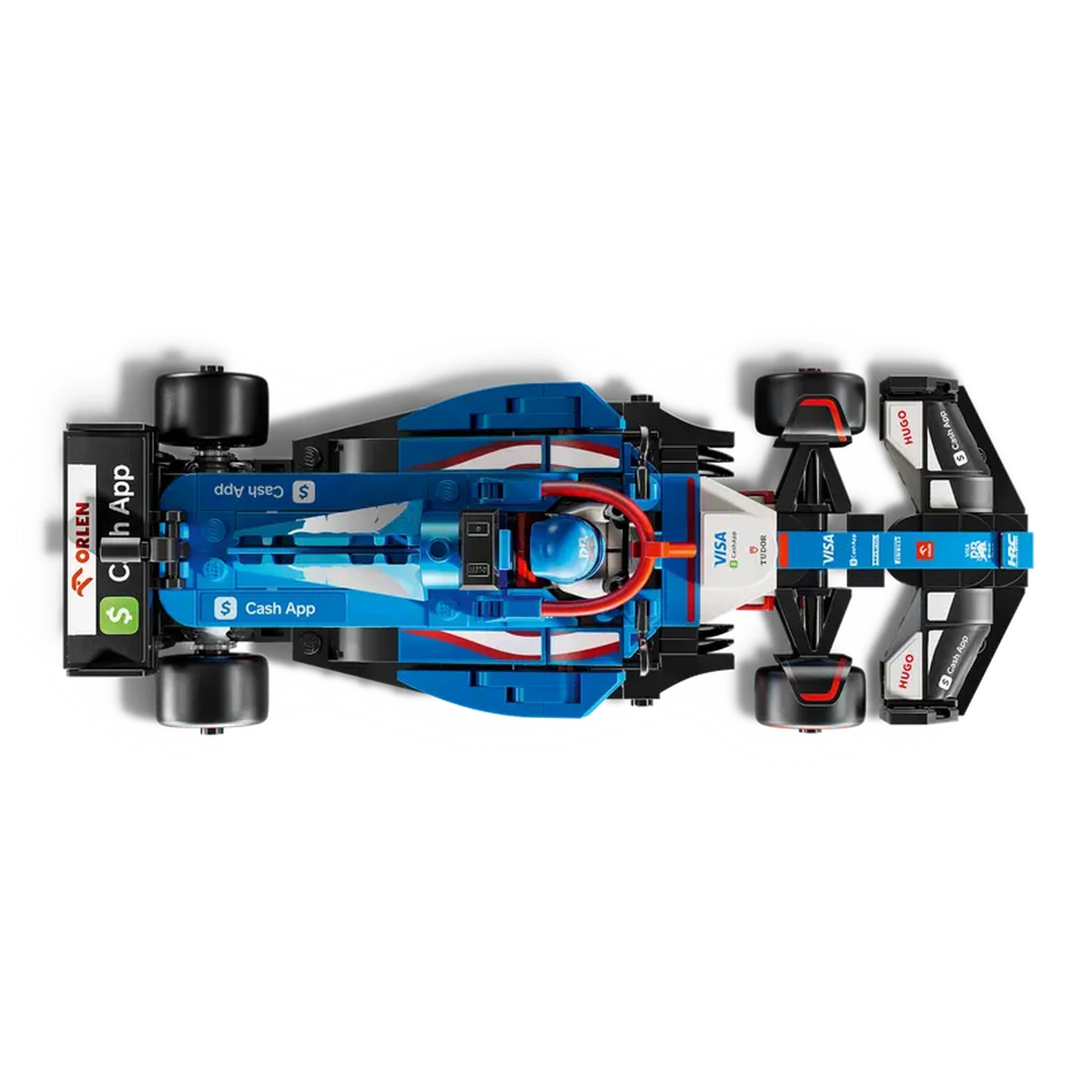 Lego - Speed Champions - Visa Cash App VCARB 01 Voiture de Course F1 - Ensemble de Jouets de Construction