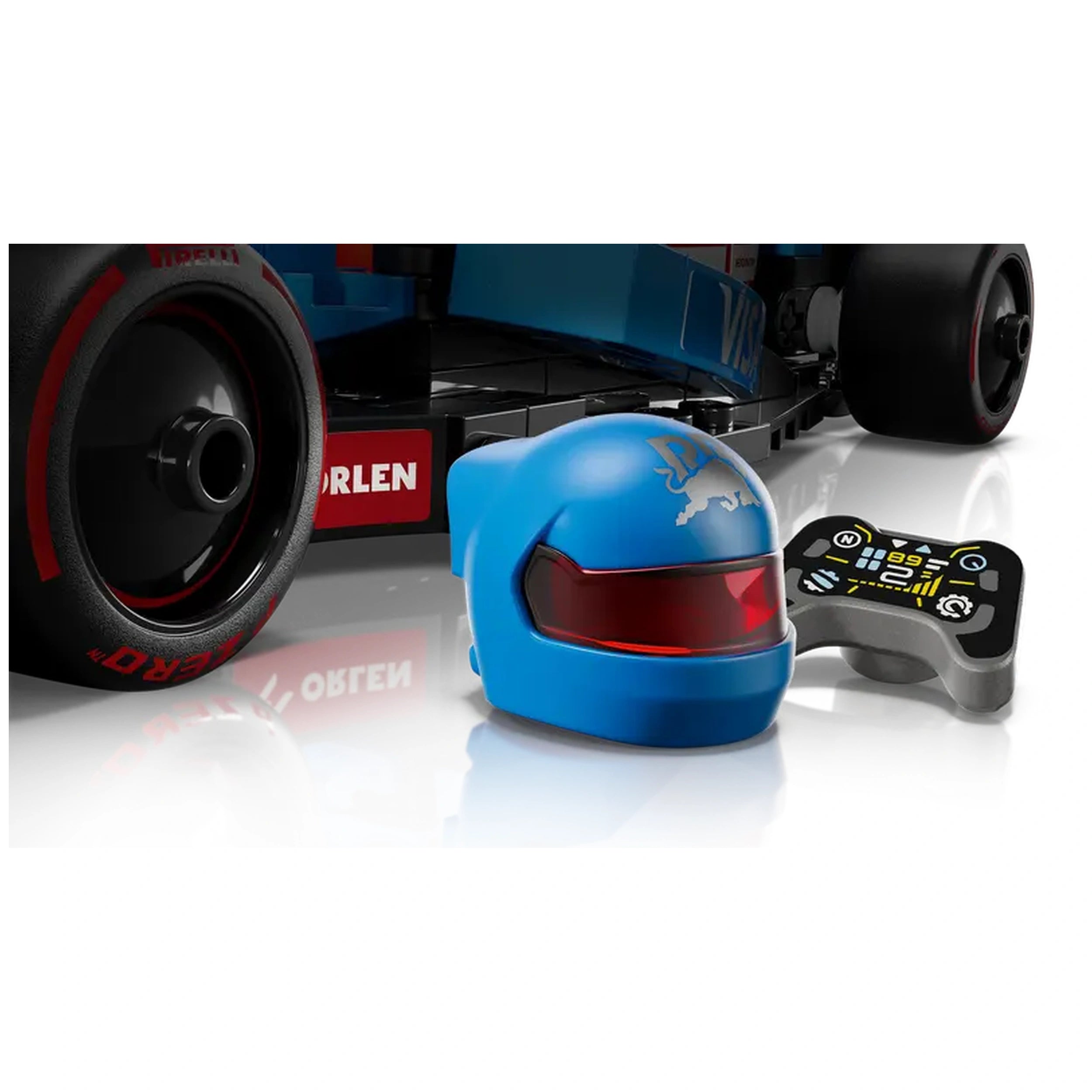 Lego - Speed Champions - Visa Cash App VCARB 01 Voiture de Course F1 - Ensemble de Jouets de Construction