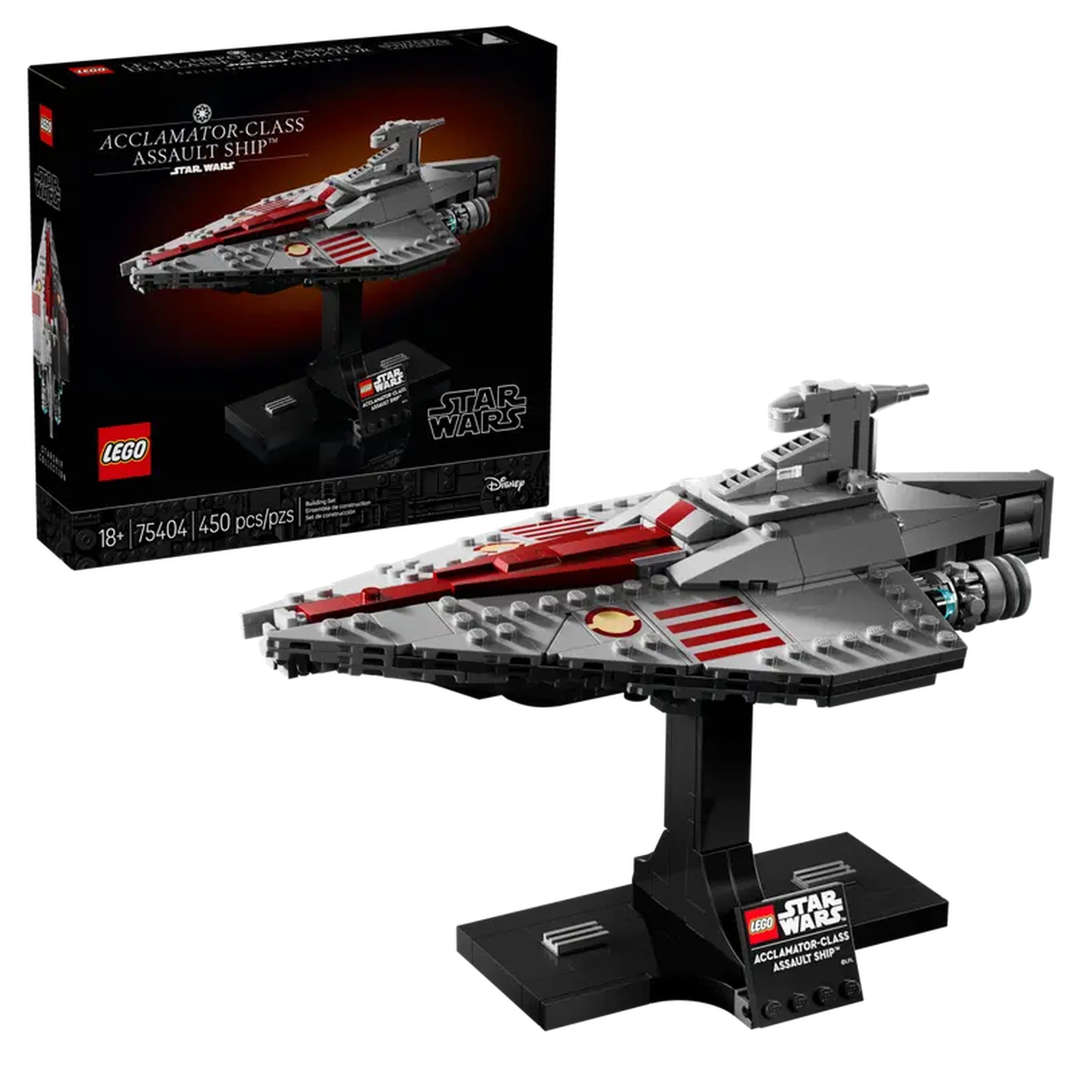 Lego - Star Wars - Vaisseau d'assaut de classe Acclamator - Ensemble de construction