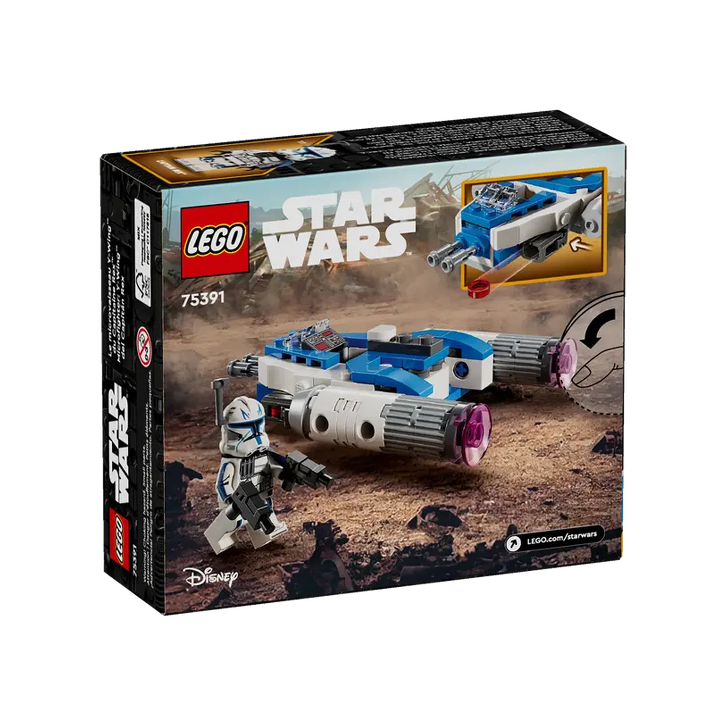 Lego - Star Wars - Captain Rex Y-wing Microfighter - Construction Set Toys