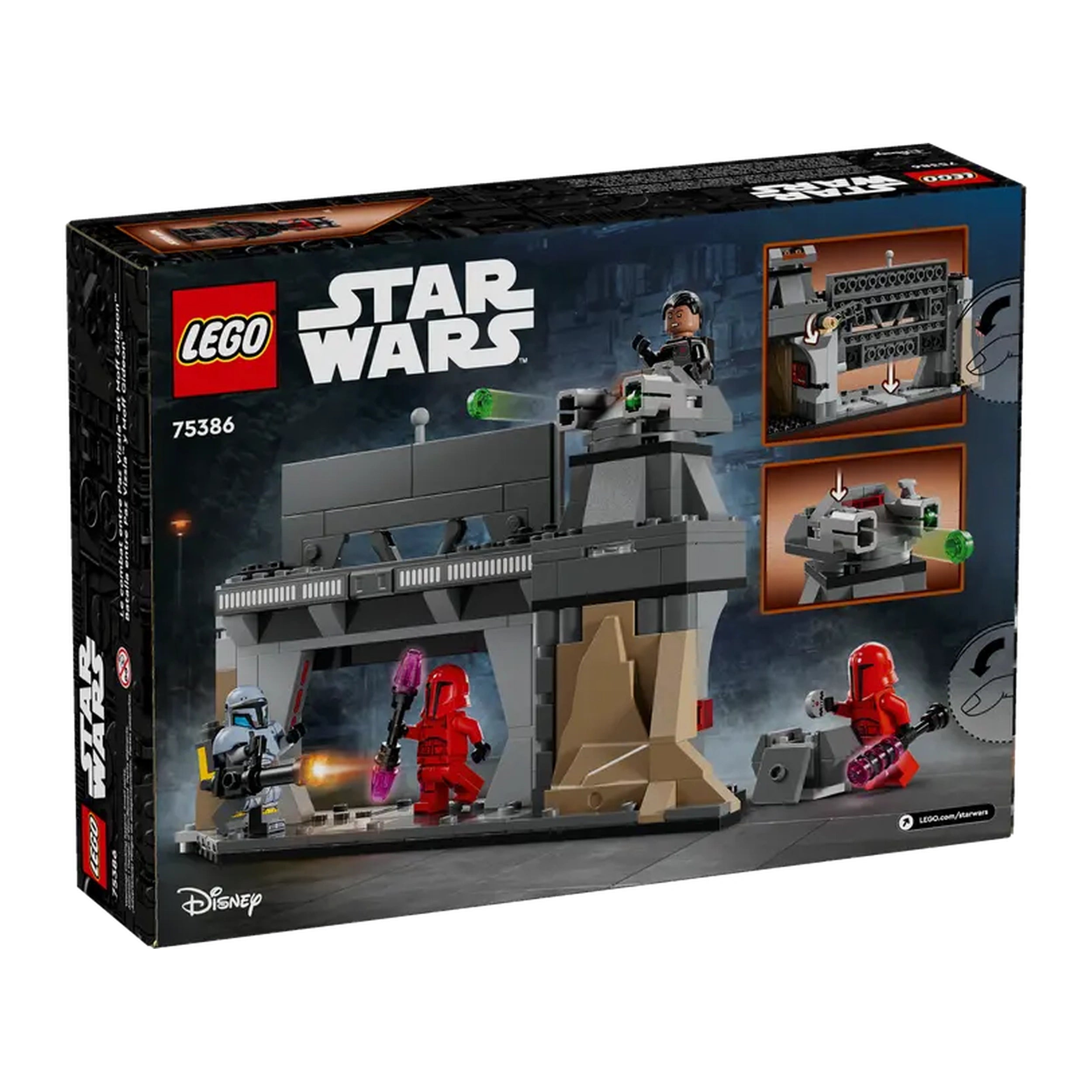 Lego - Star Wars - Combat entre Paz Vizsla et Moff Gideon - Jouets de construction
