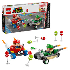 Lego - Super Mario - Bébé Mario contre Bébé Luigi - Jouets de construction