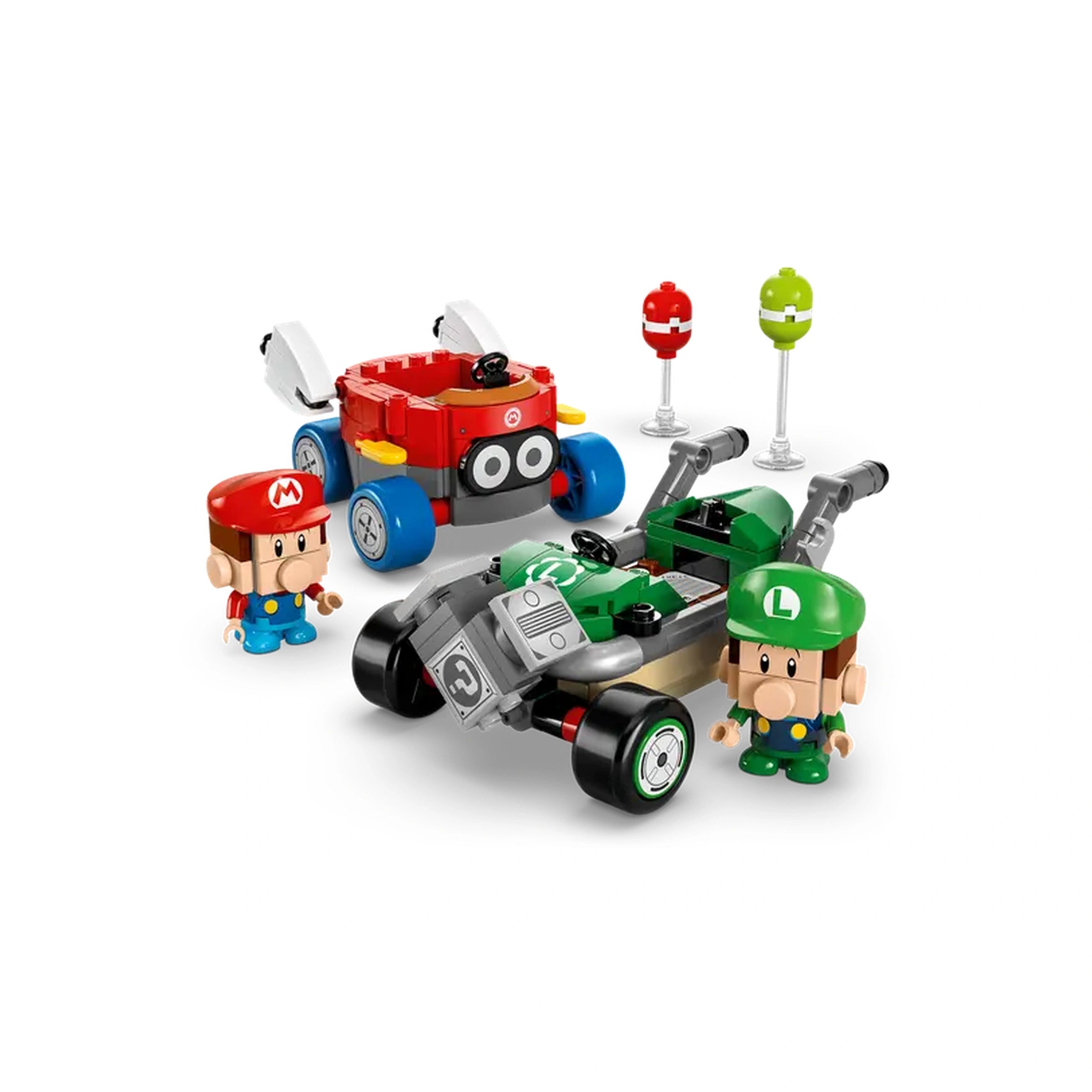 Lego - Super Mario - Bébé Mario contre Bébé Luigi - Jouets de construction