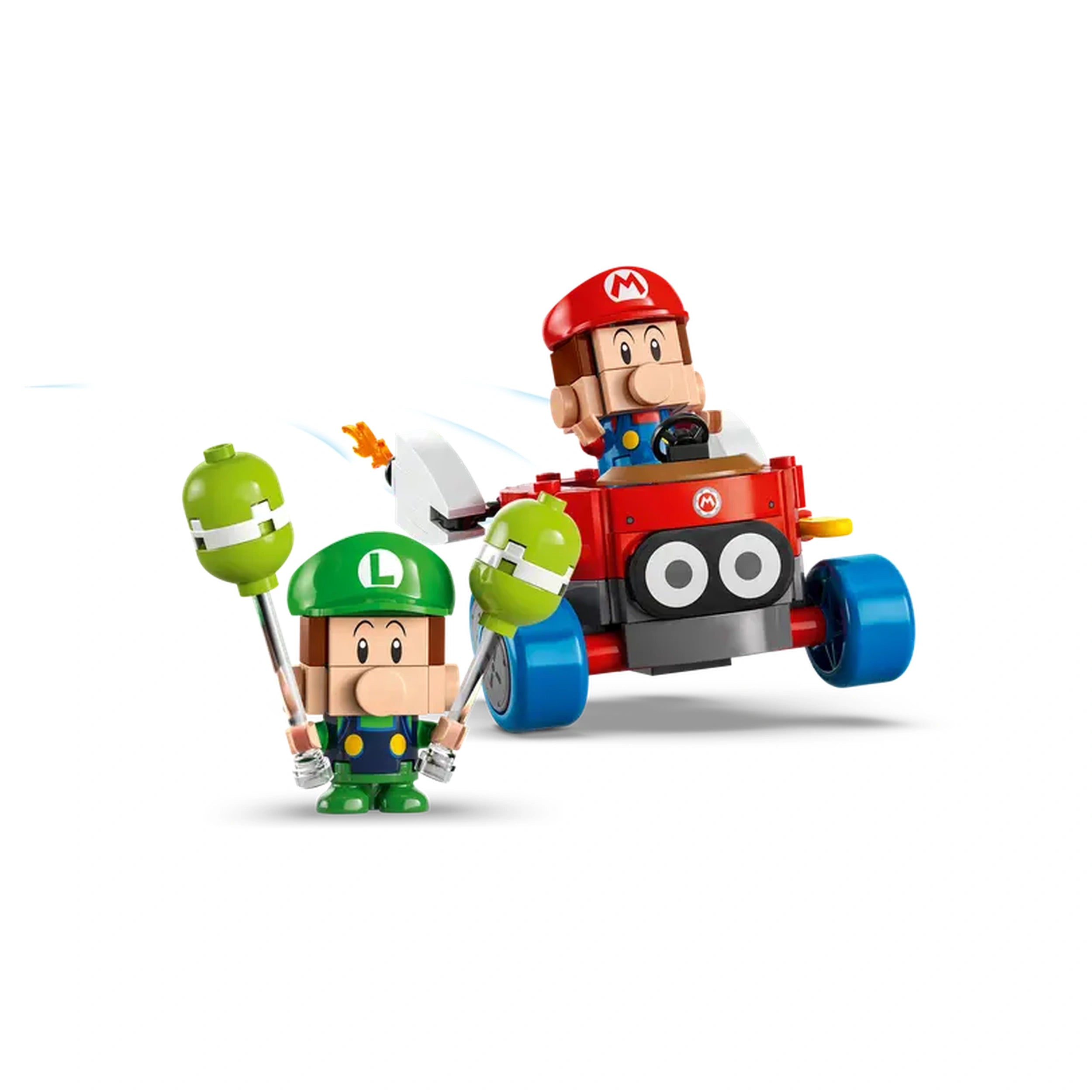 Lego - Super Mario - Bébé Mario contre Bébé Luigi - Jouets de construction