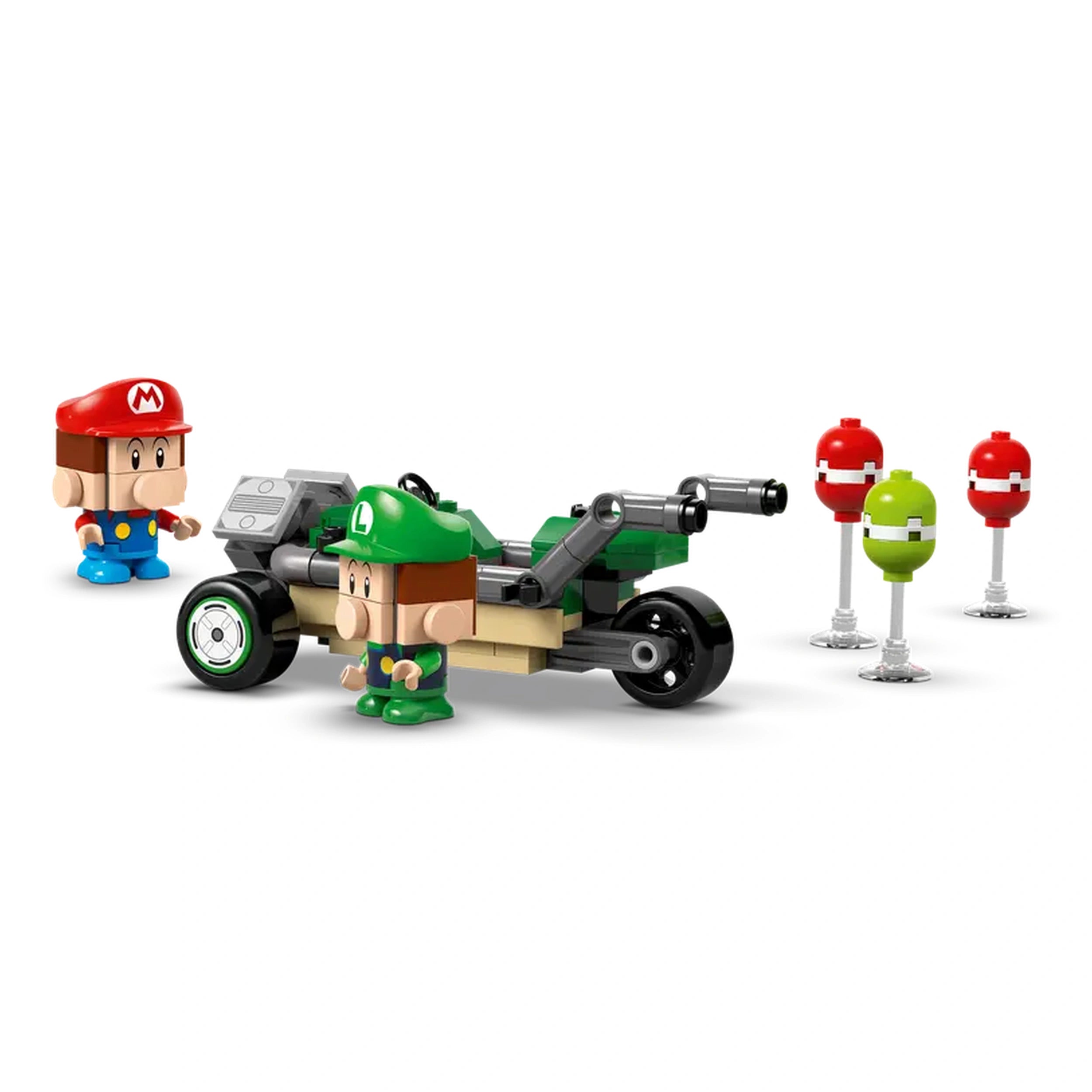 Lego - Super Mario - Bébé Mario contre Bébé Luigi - Jouets de construction