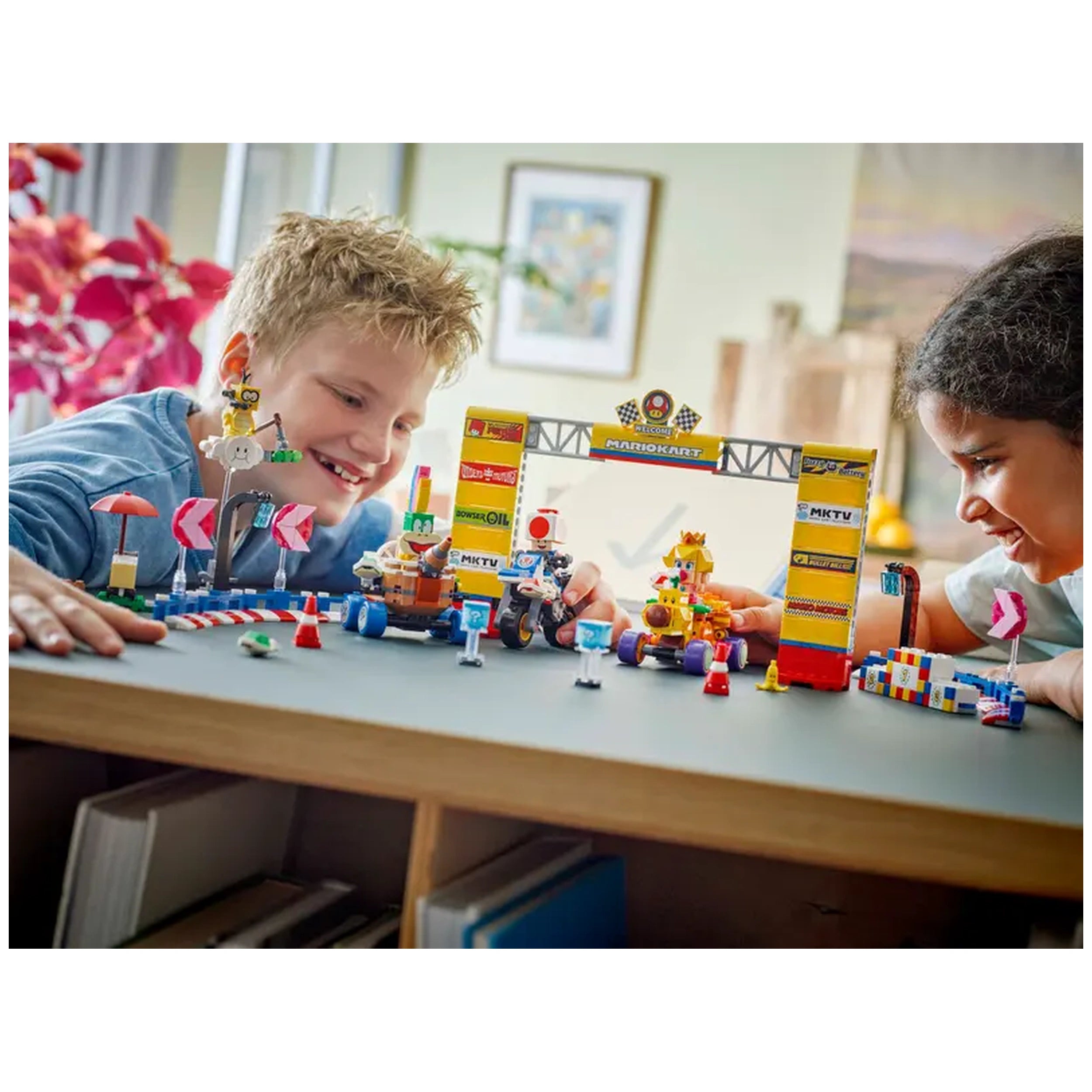 Lego - Super Mario - Ensemble Baby Peach & Grand Prix - Jouets de construction