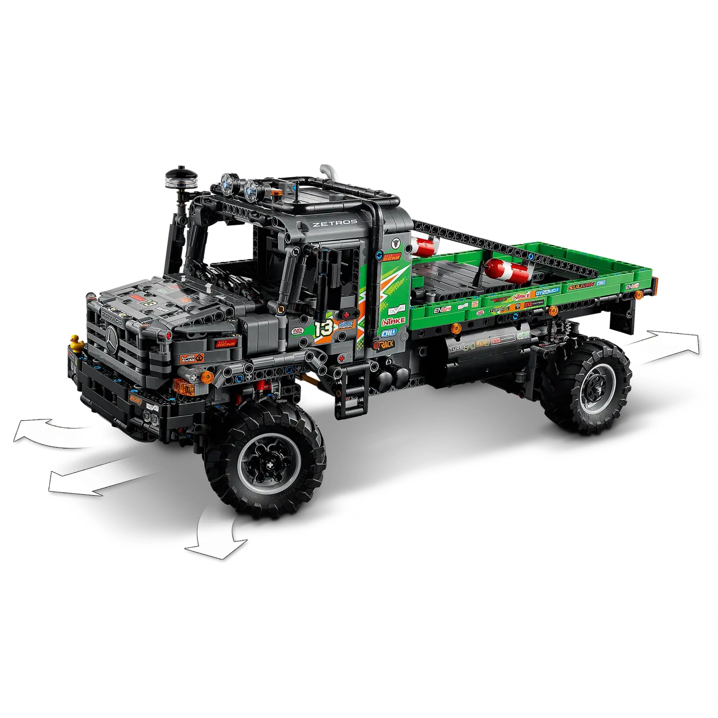 Lego - Technic - Camion d'essai 4x4 Mercedes-Benz Zetros - Jouets de construction