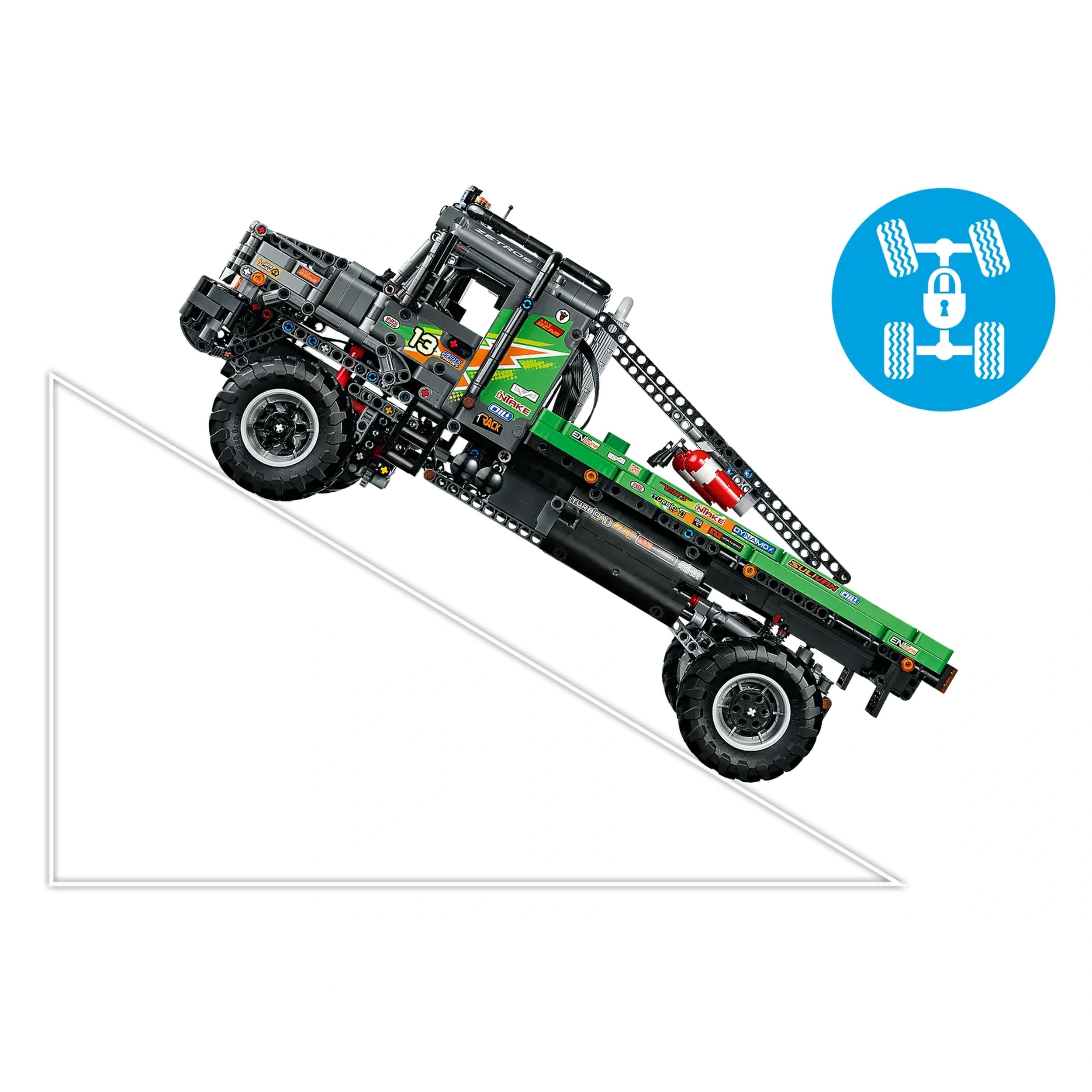 Lego - Technic - Camion d'essai 4x4 Mercedes-Benz Zetros - Jouets de construction