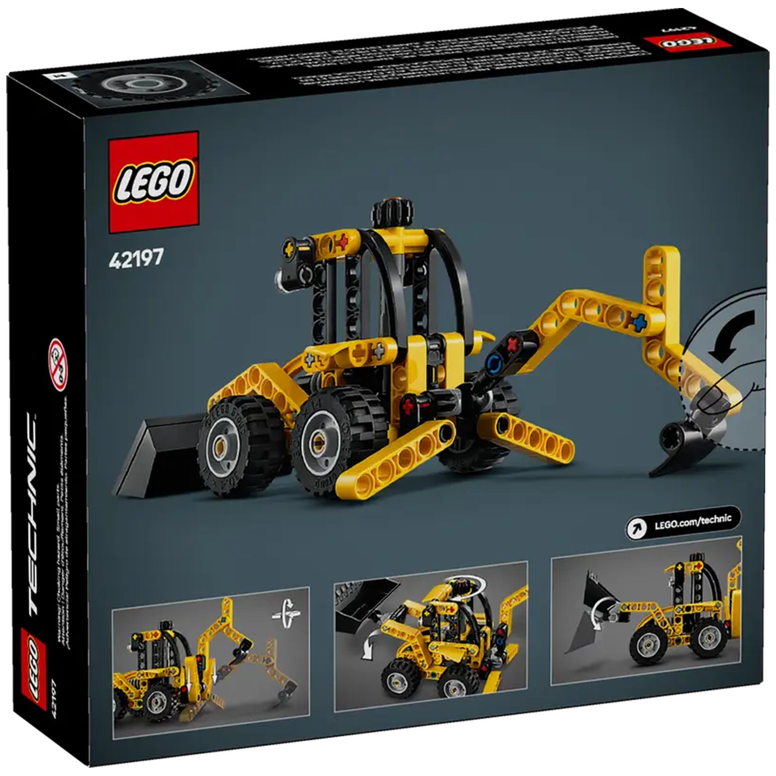 Lego - Technic - Backhoe Loader - Construction Set Toys