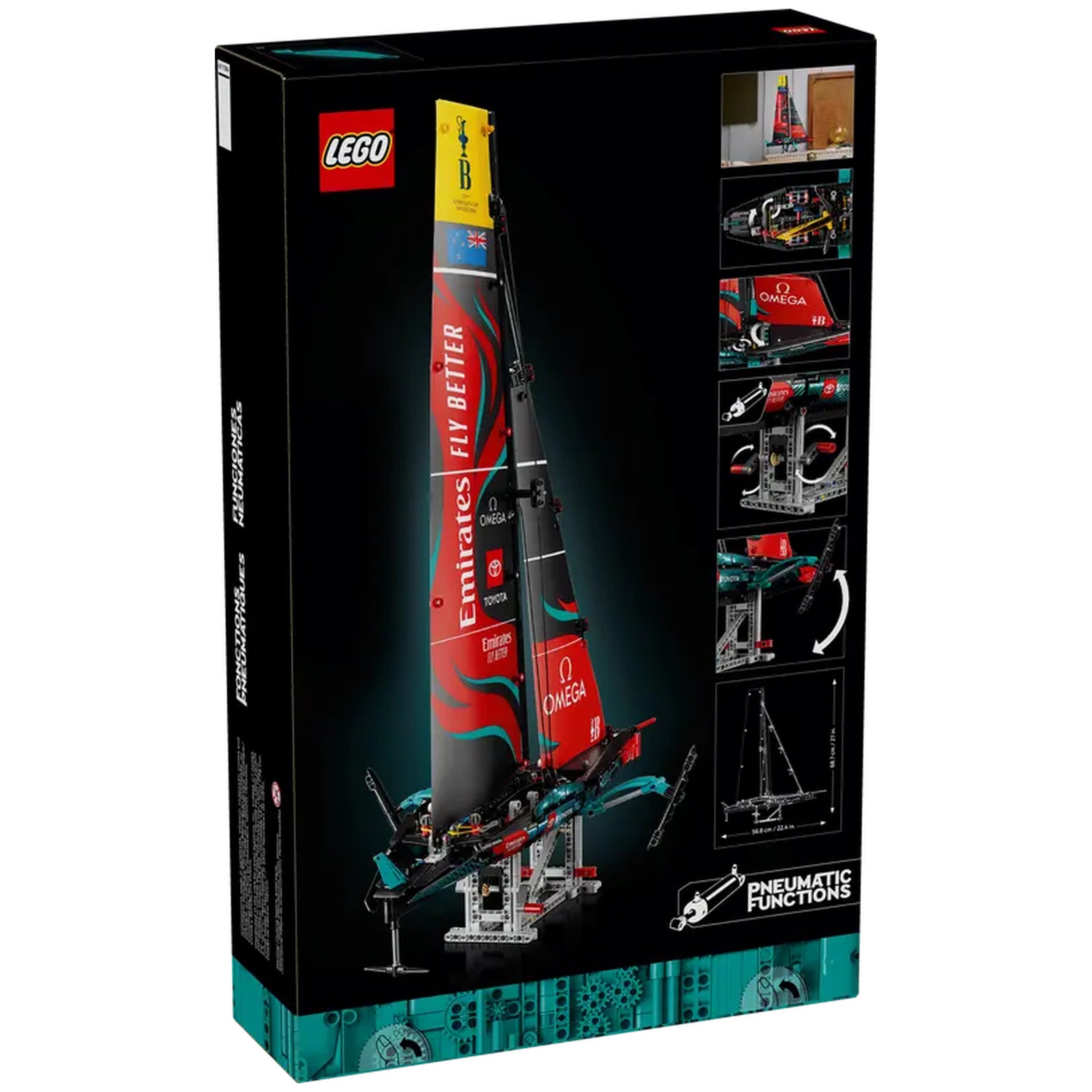Lego - Technic - Emirates Team New Zealand AC75 Yacht - Construction Set Toys