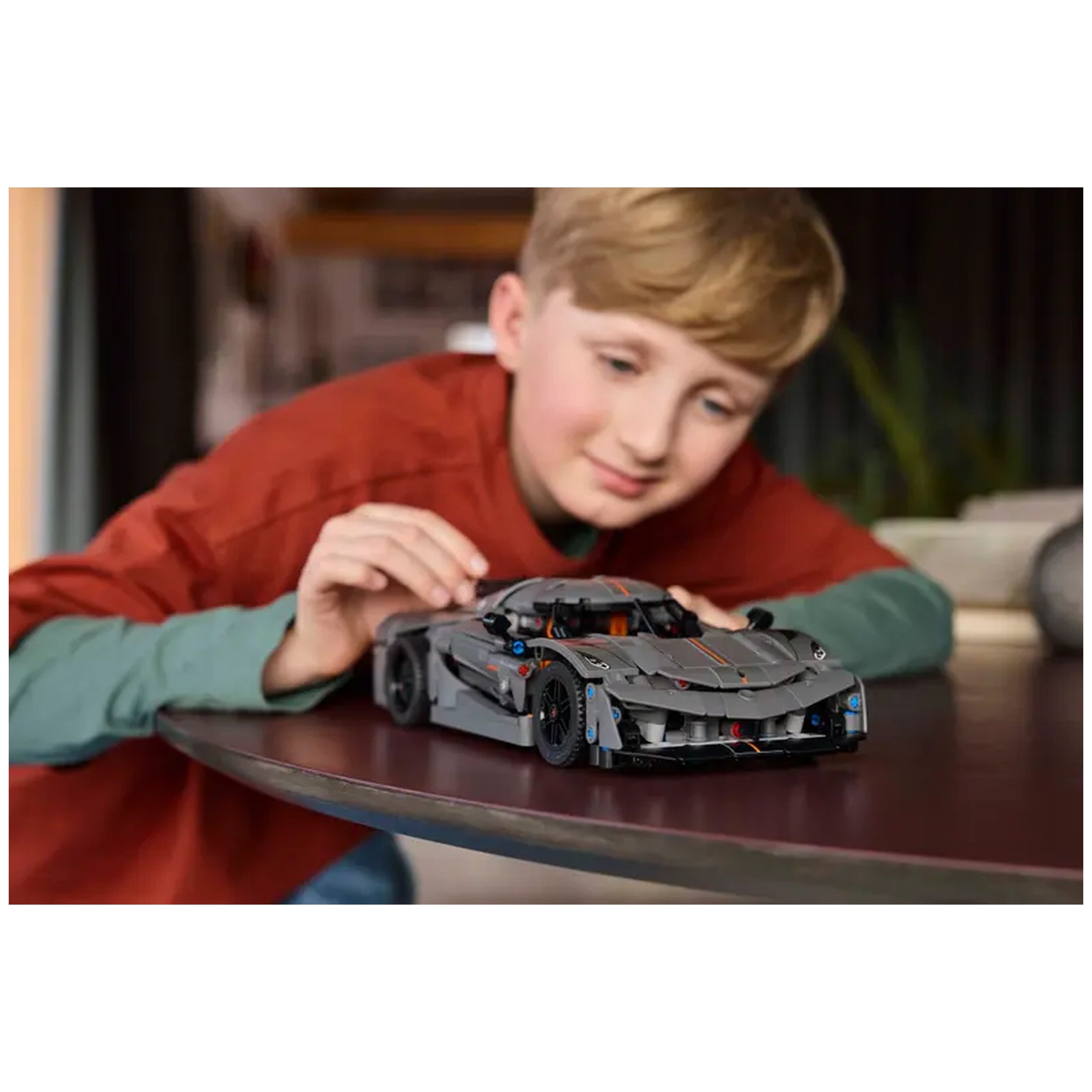 Lego - Technic - Koenigsegg Jesko Absolut Grey Hypercar - Construction Set Toys